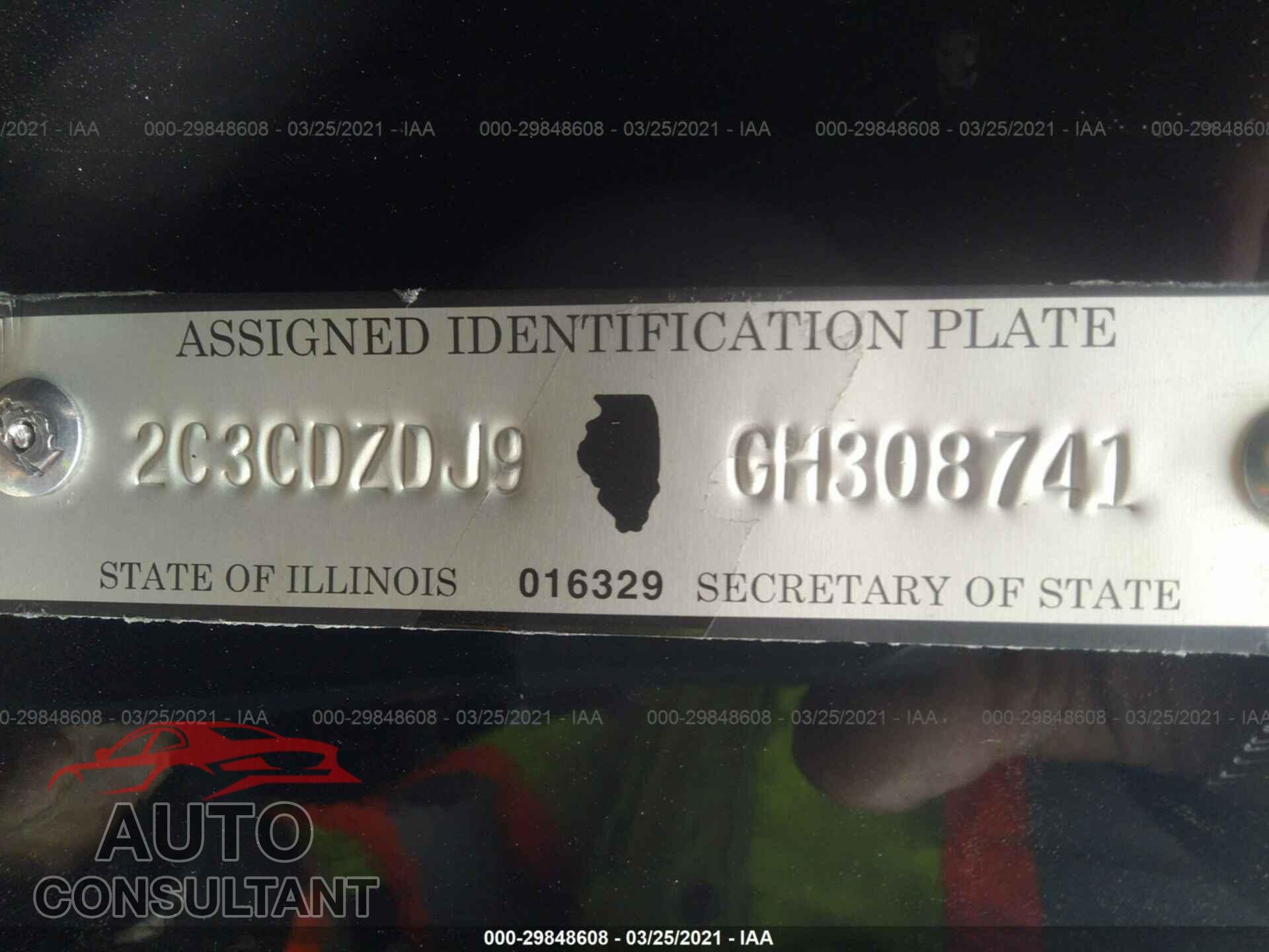 DODGE CHALLENGER 2018 - 2C3CDZAG1JH315876