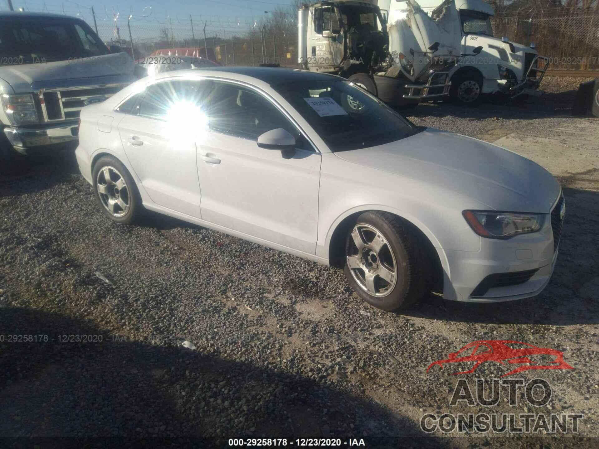 AUDI A3 2015 - WAUEFGFF2F1072567