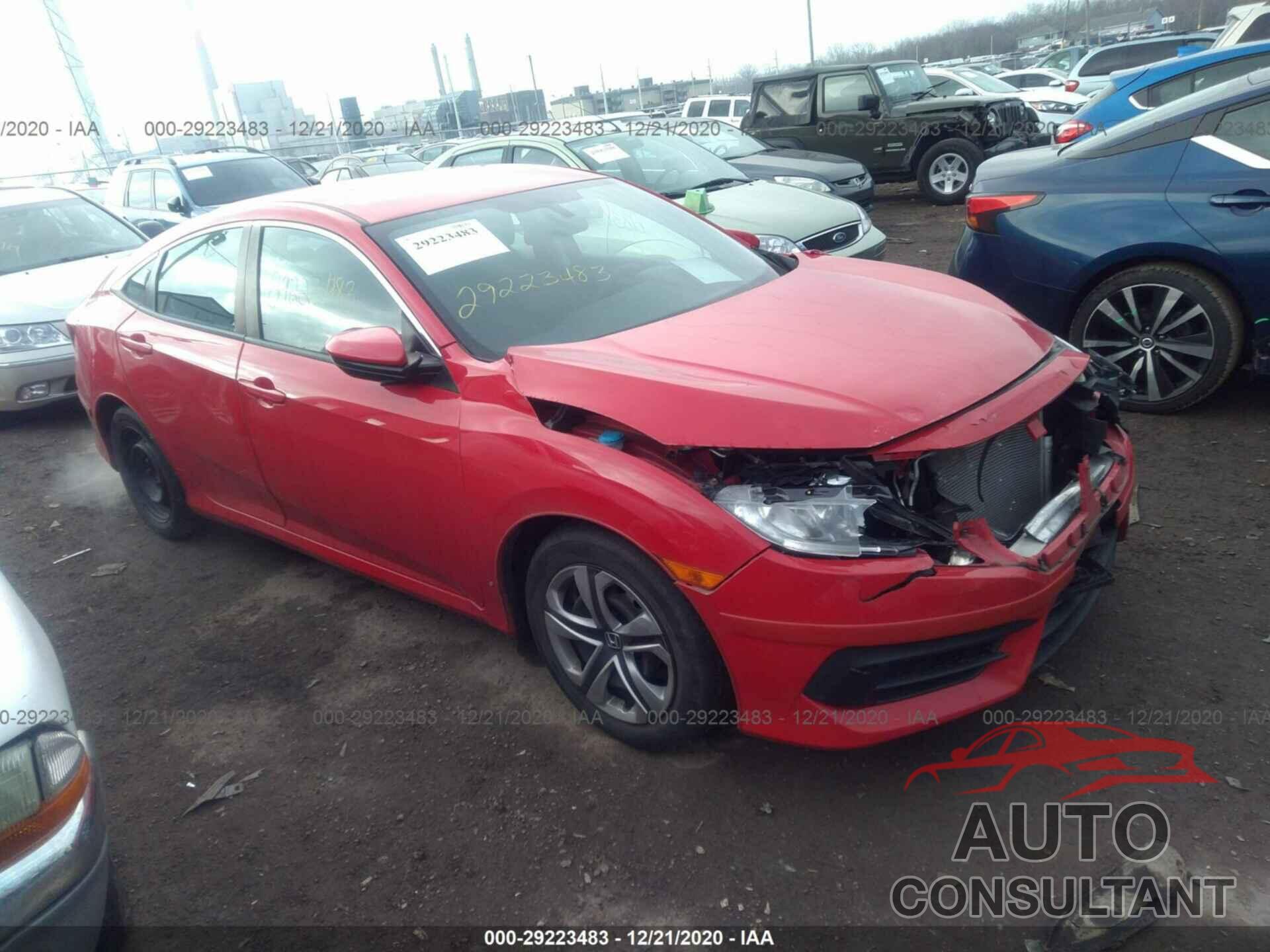 HONDA CIVIC SEDAN 2016 - 2HGFC2F5XGH546554