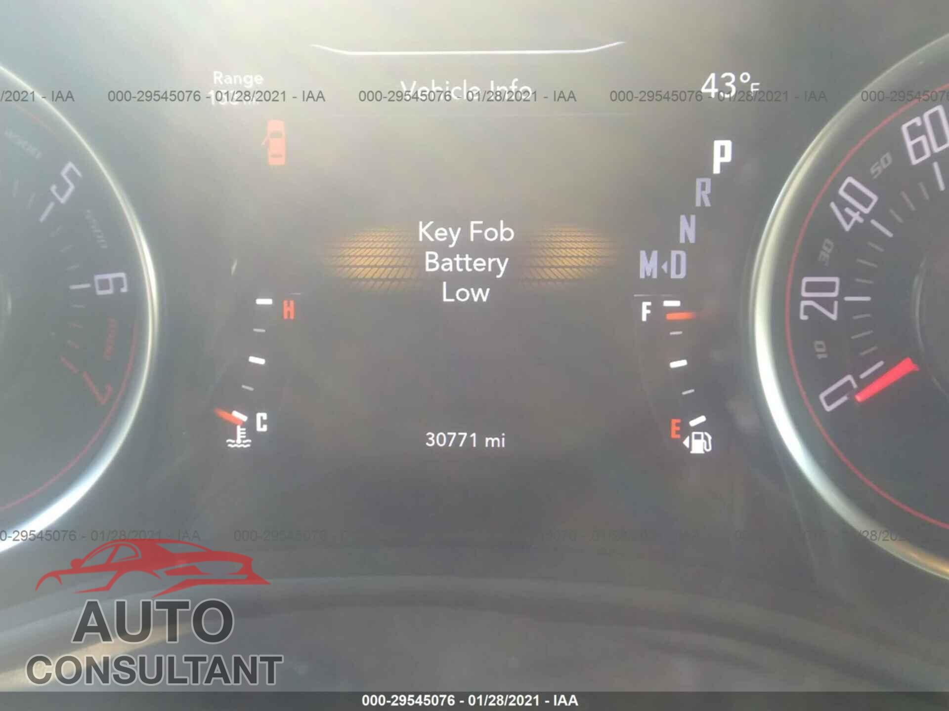 DODGE CHALLENGER 2019 - 2C3CDZAG3KH723507