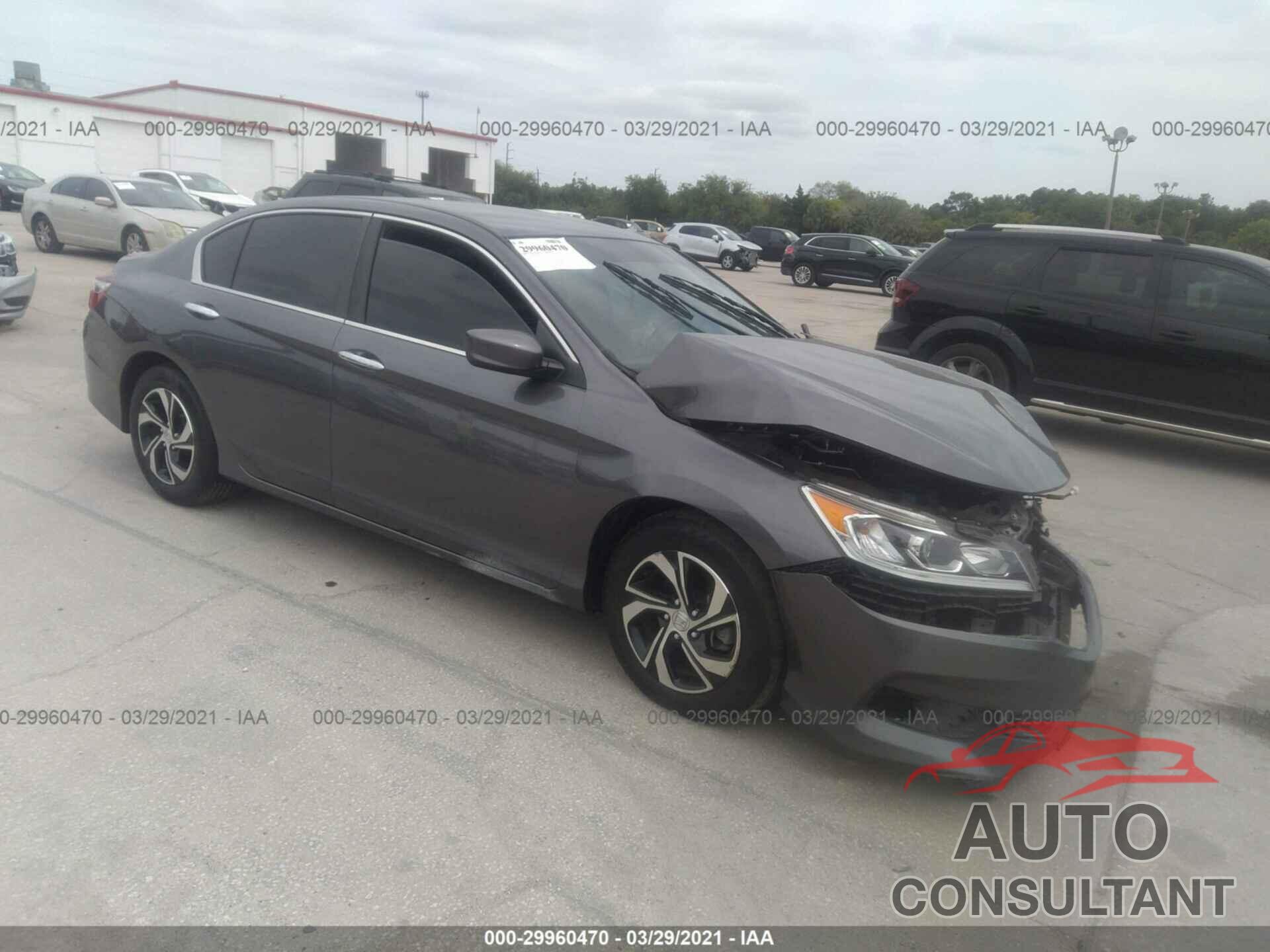 HONDA ACCORD SEDAN 2017 - 1HGCR2F38HA280077