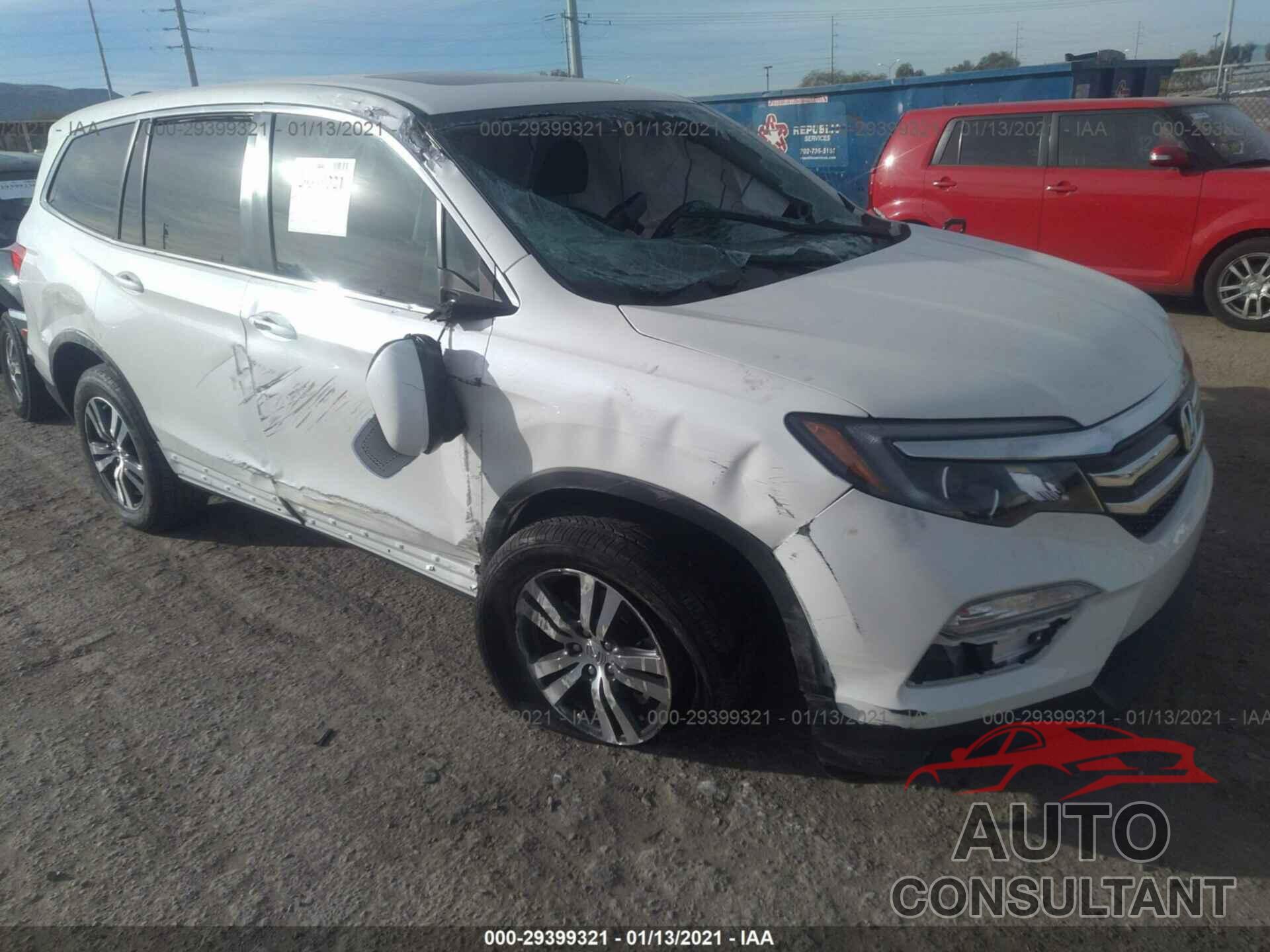 HONDA PILOT 2018 - 5FNYF6H51JB057010