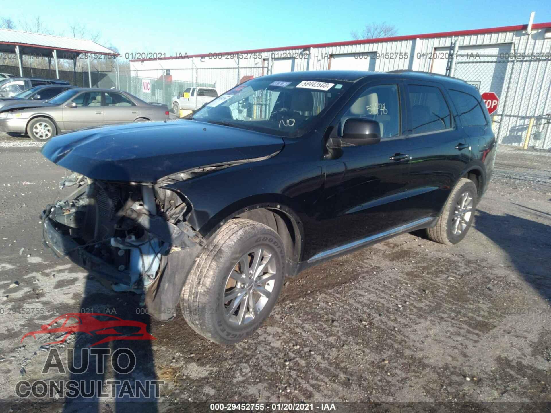 DODGE DURANGO 2017 - 1C4RDJAG6HC703514