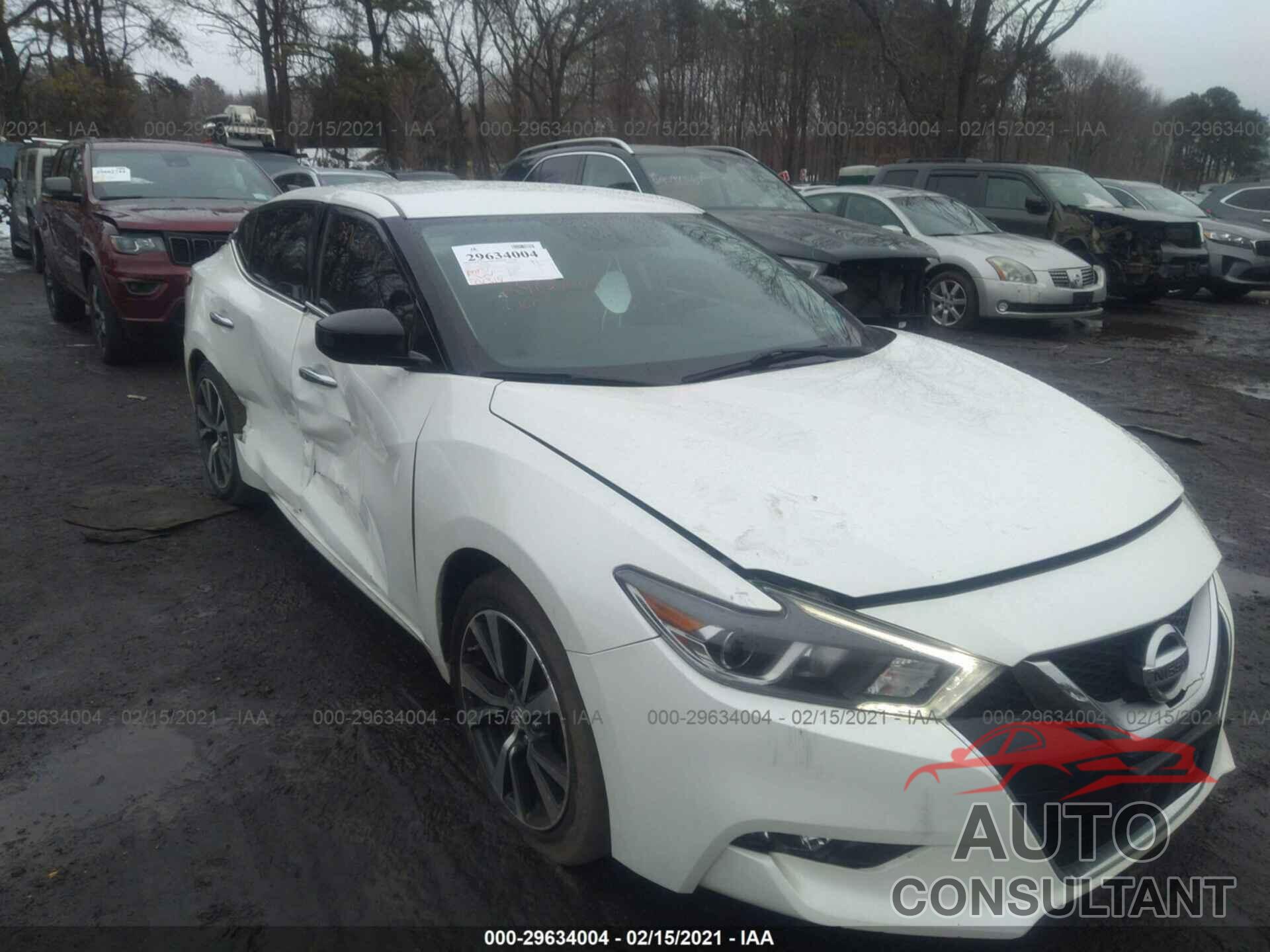 NISSAN MAXIMA 2016 - 1N4AA6AP1GC433602