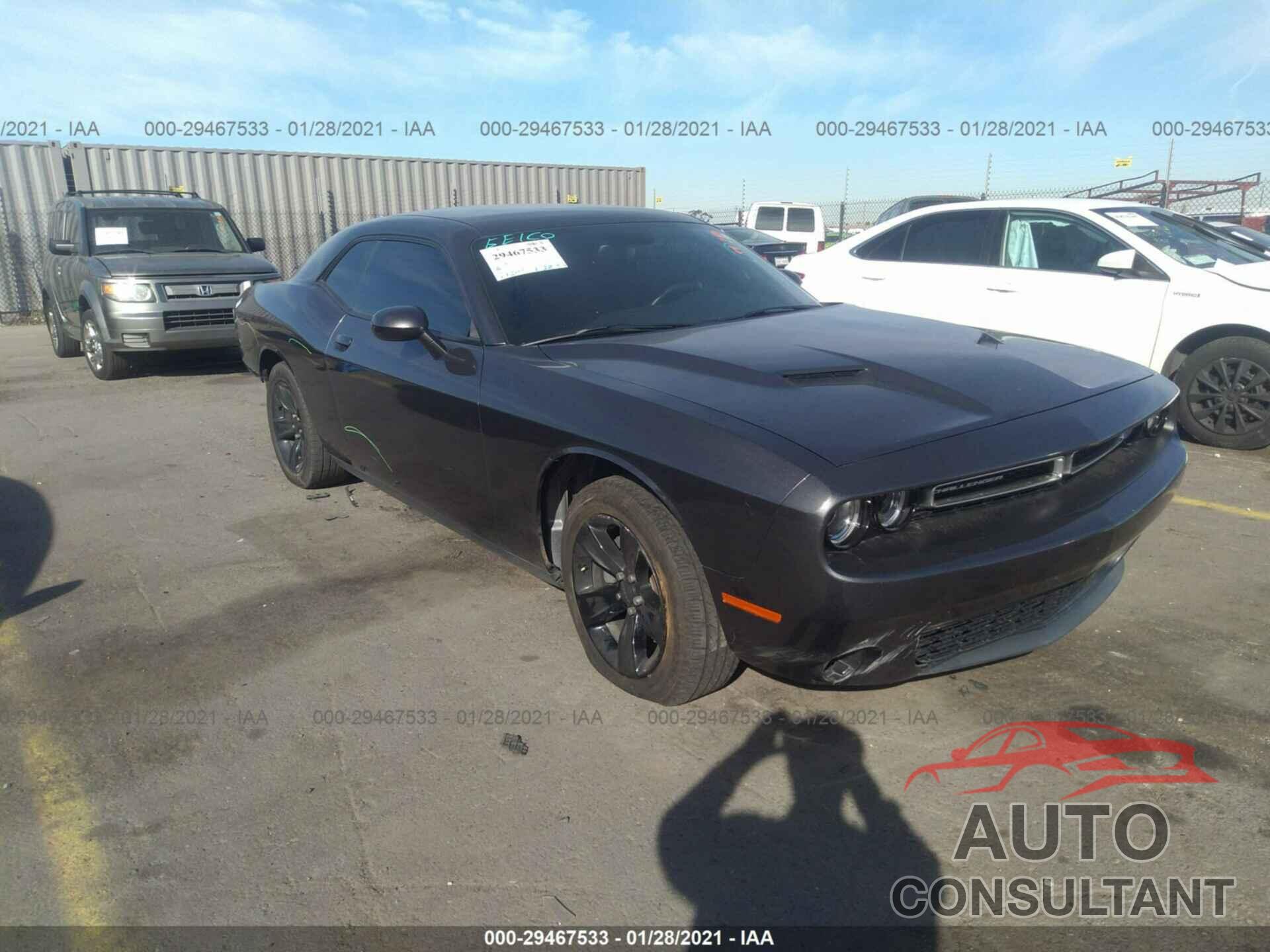 DODGE CHALLENGER 2016 - 2C3CDZAG6GH137827