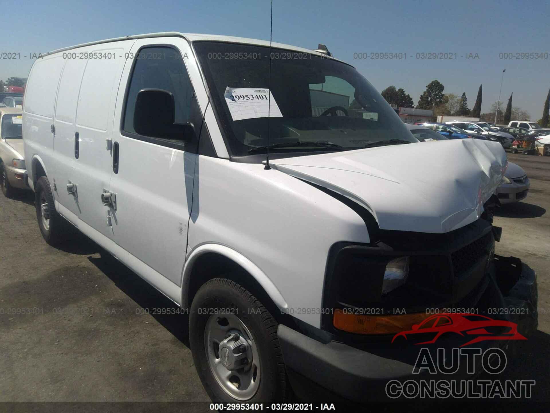 CHEVROLET EXPRESS CARGO VAN 2016 - 1GCWGAFF4G1133789