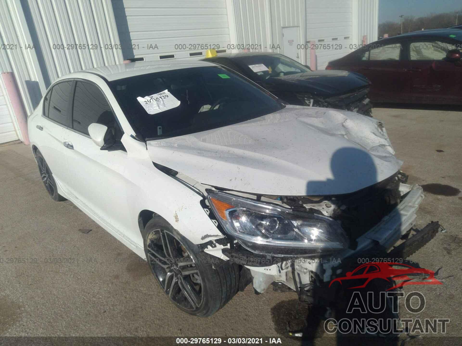 HONDA ACCORD SEDAN 2016 - 1HGCR2F54GA185435