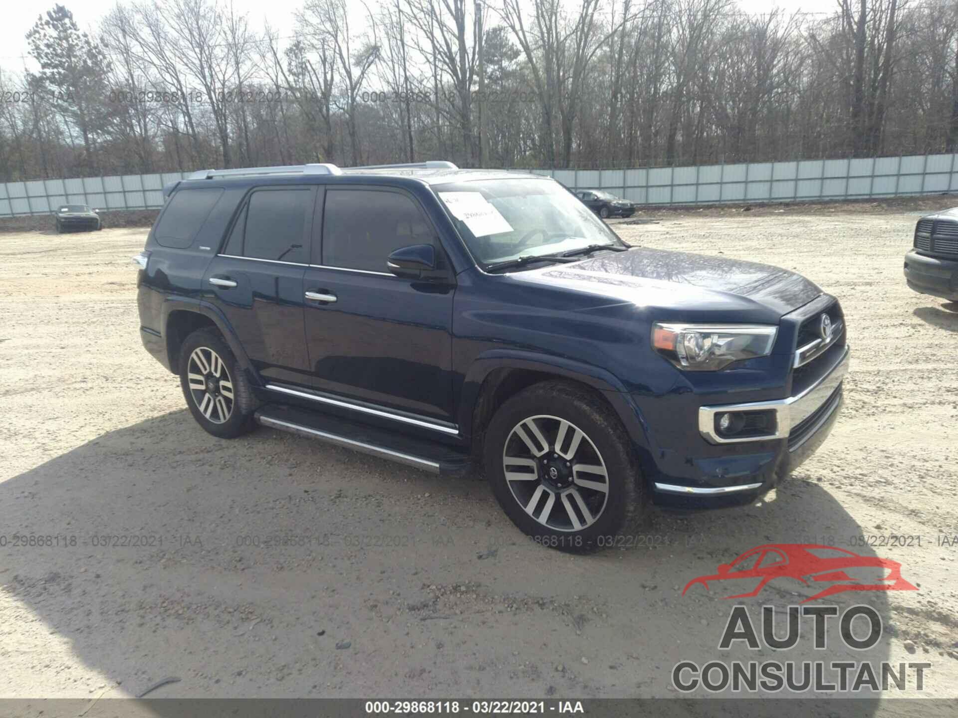 TOYOTA 4RUNNER 2016 - JTEZU5JR4G5123640