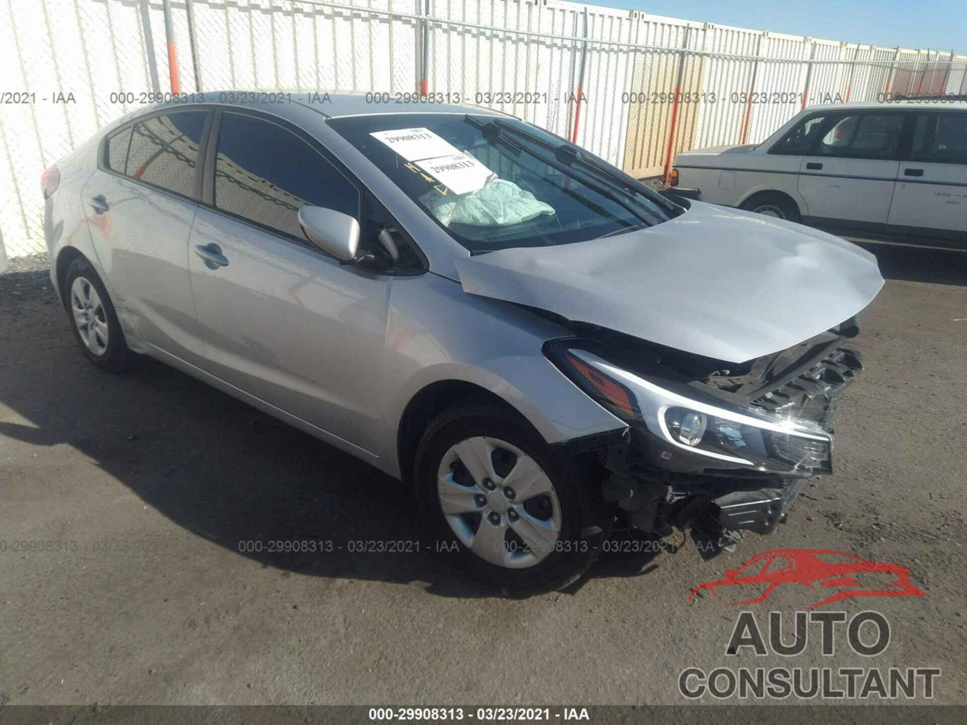 KIA FORTE 2017 - 3KPFK4A79HE043469