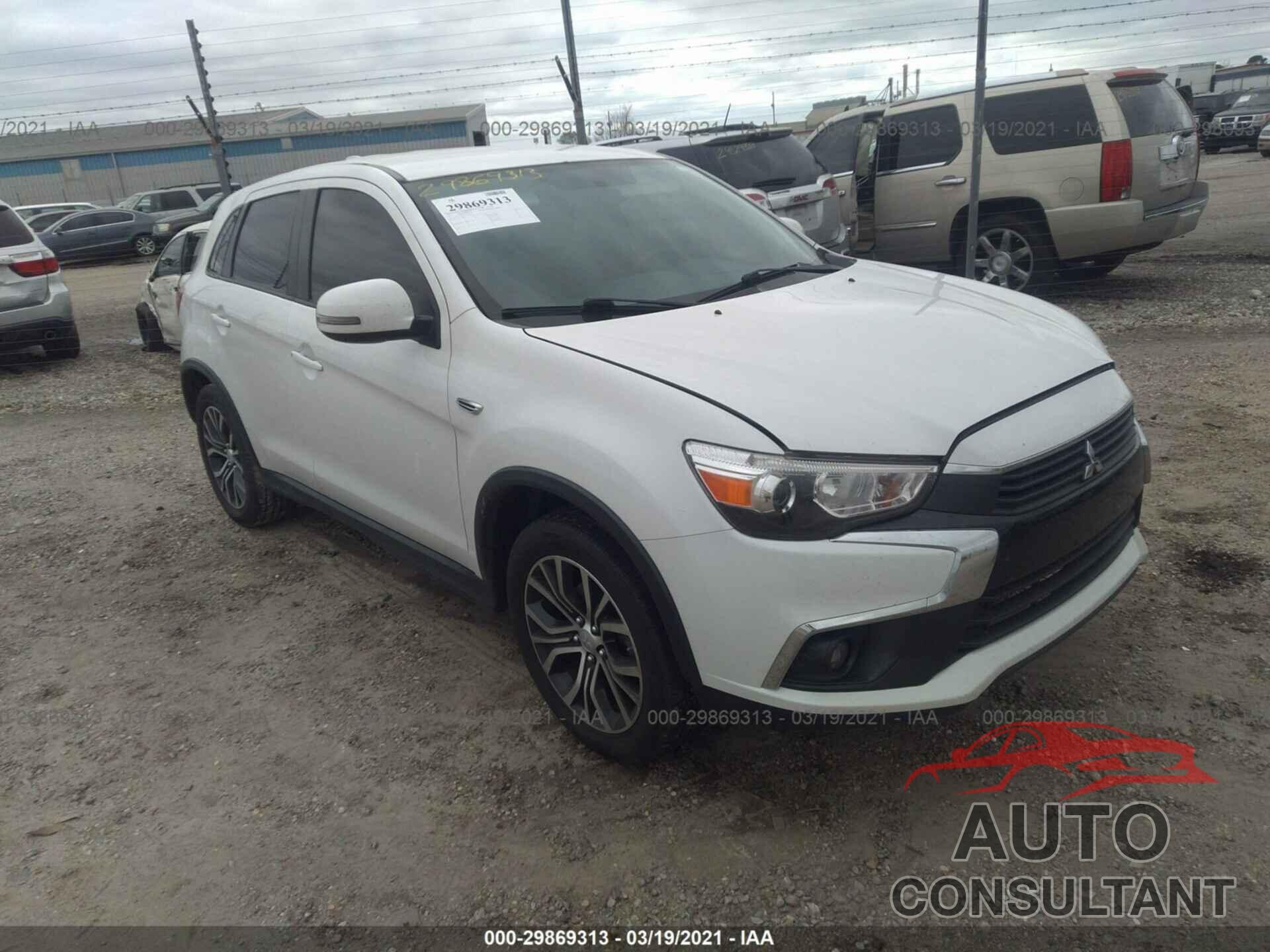 MITSUBISHI OUTLANDER SPORT 2017 - JA4AP3AW0HZ031013