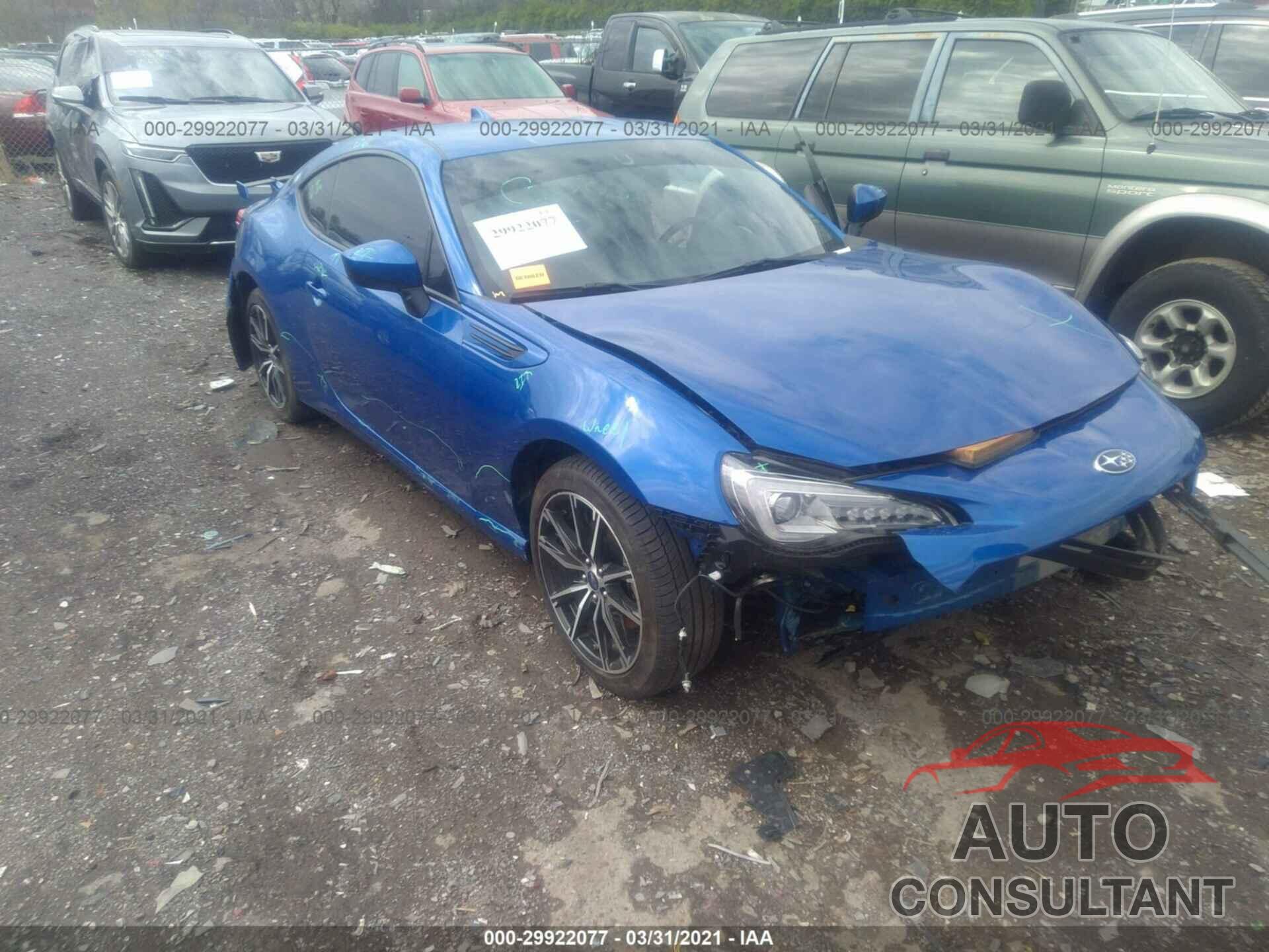 SUBARU BRZ 2019 - JF1ZCAC19K9600884