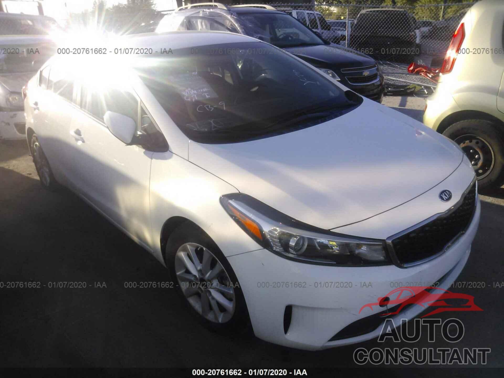 KIA FORTE 2017 - 3KPFL4A74HE014054