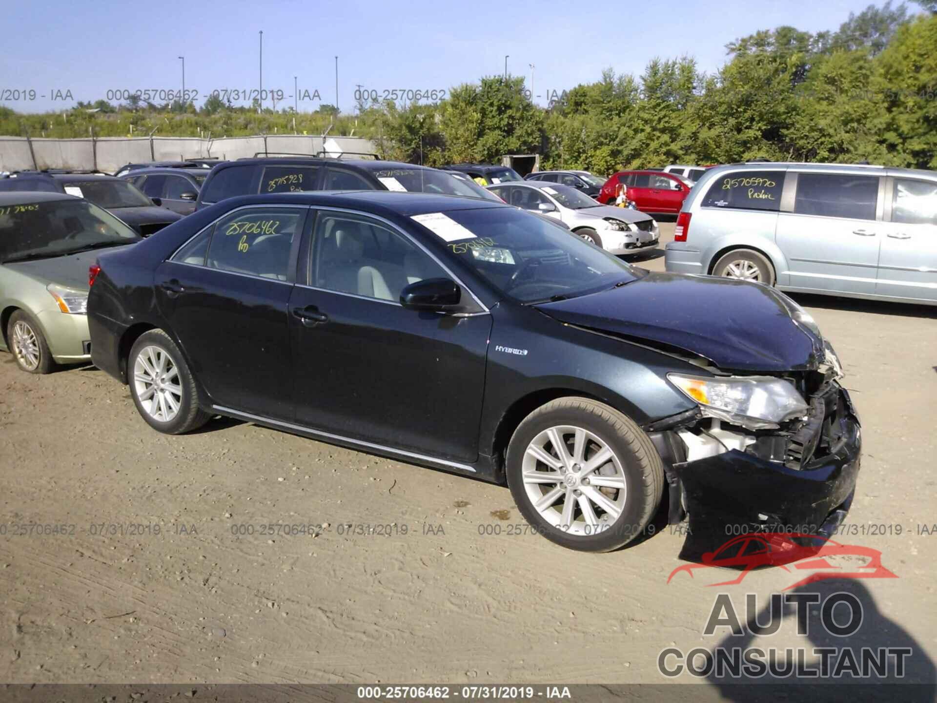 TOYOTA CAMRY 2012 - 4T1BD1FK3CU056471