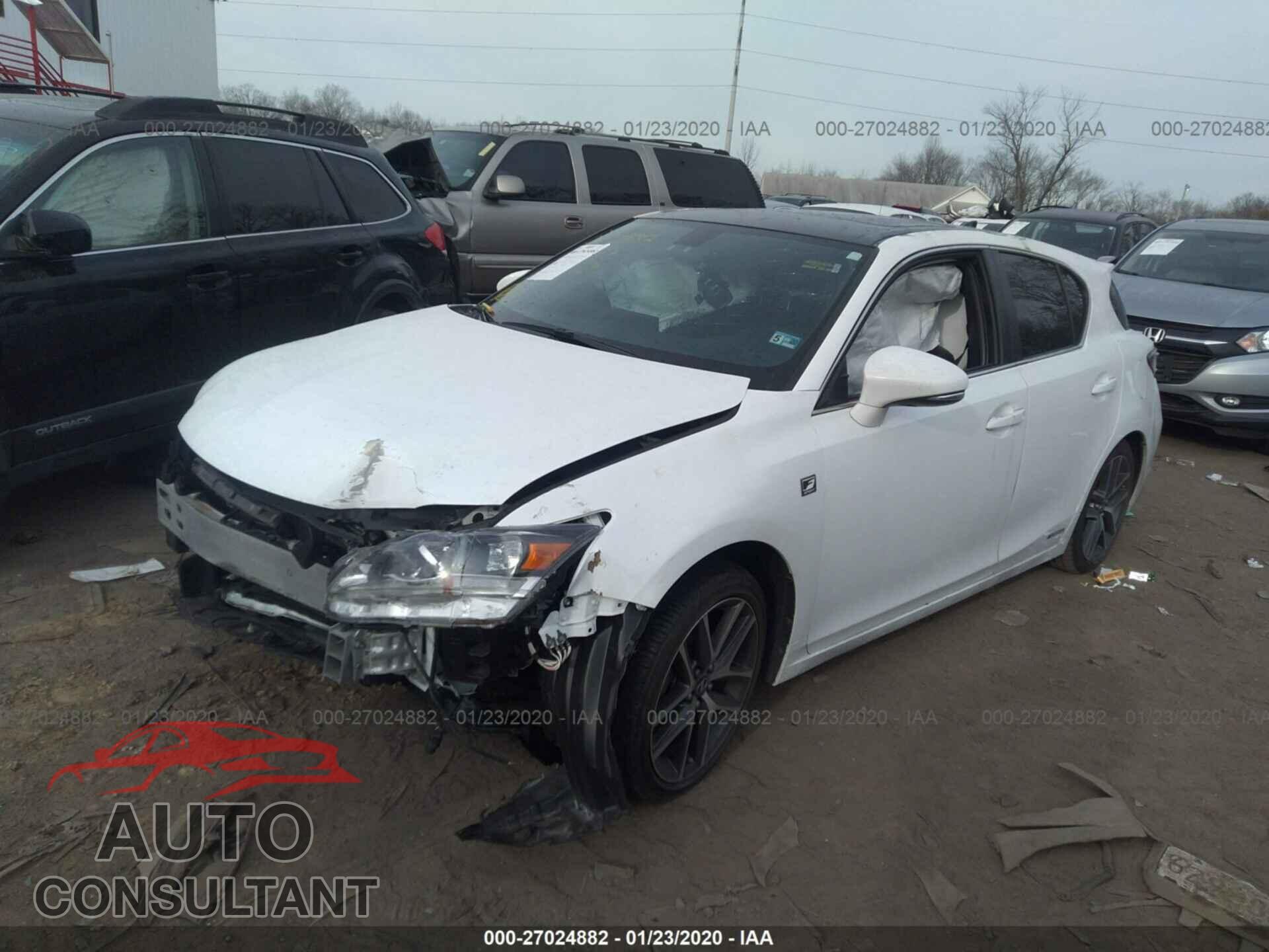 LEXUS CT 200H 2015 - JTHKD5BH9F2249762