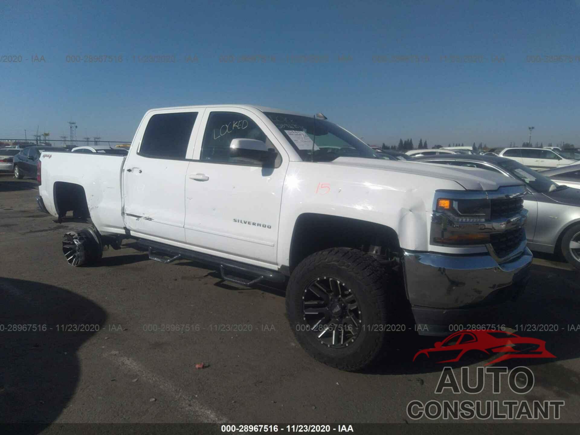 CHEVROLET SILVERADO 1500 2017 - 3GCUKREC0HG315472