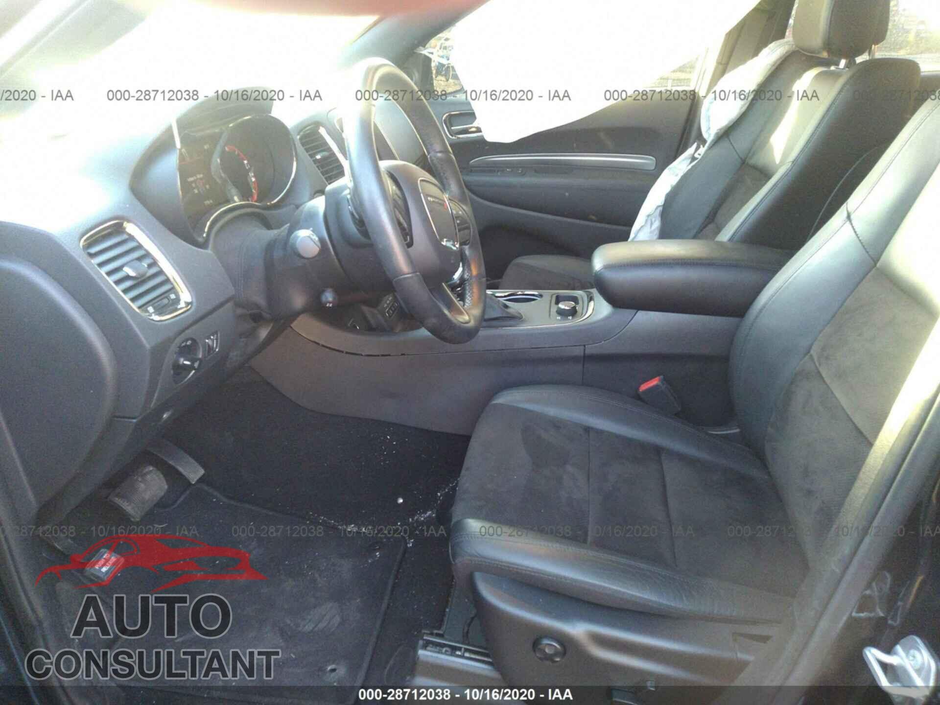 DODGE DURANGO 2020 - 1C4SDJCT8LC257421