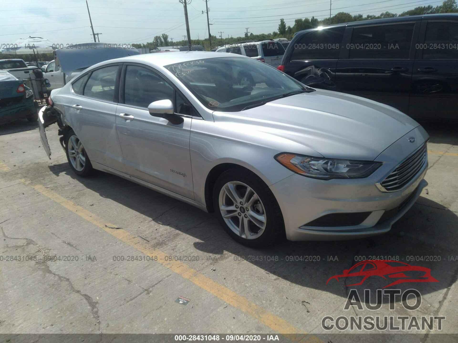 FORD FUSION HYBRID 2018 - 3FA6P0LU8JR209059