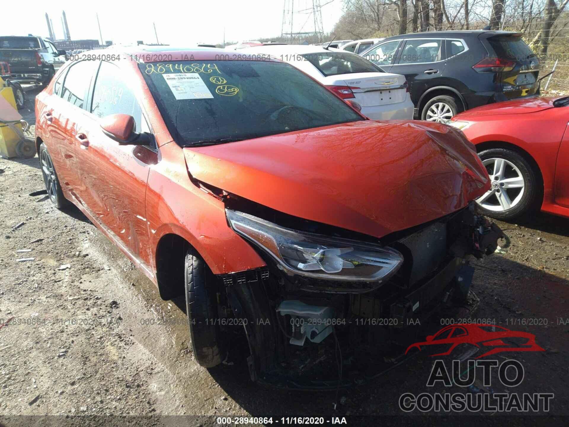KIA FORTE 2019 - 3KPF54AD1KE084814