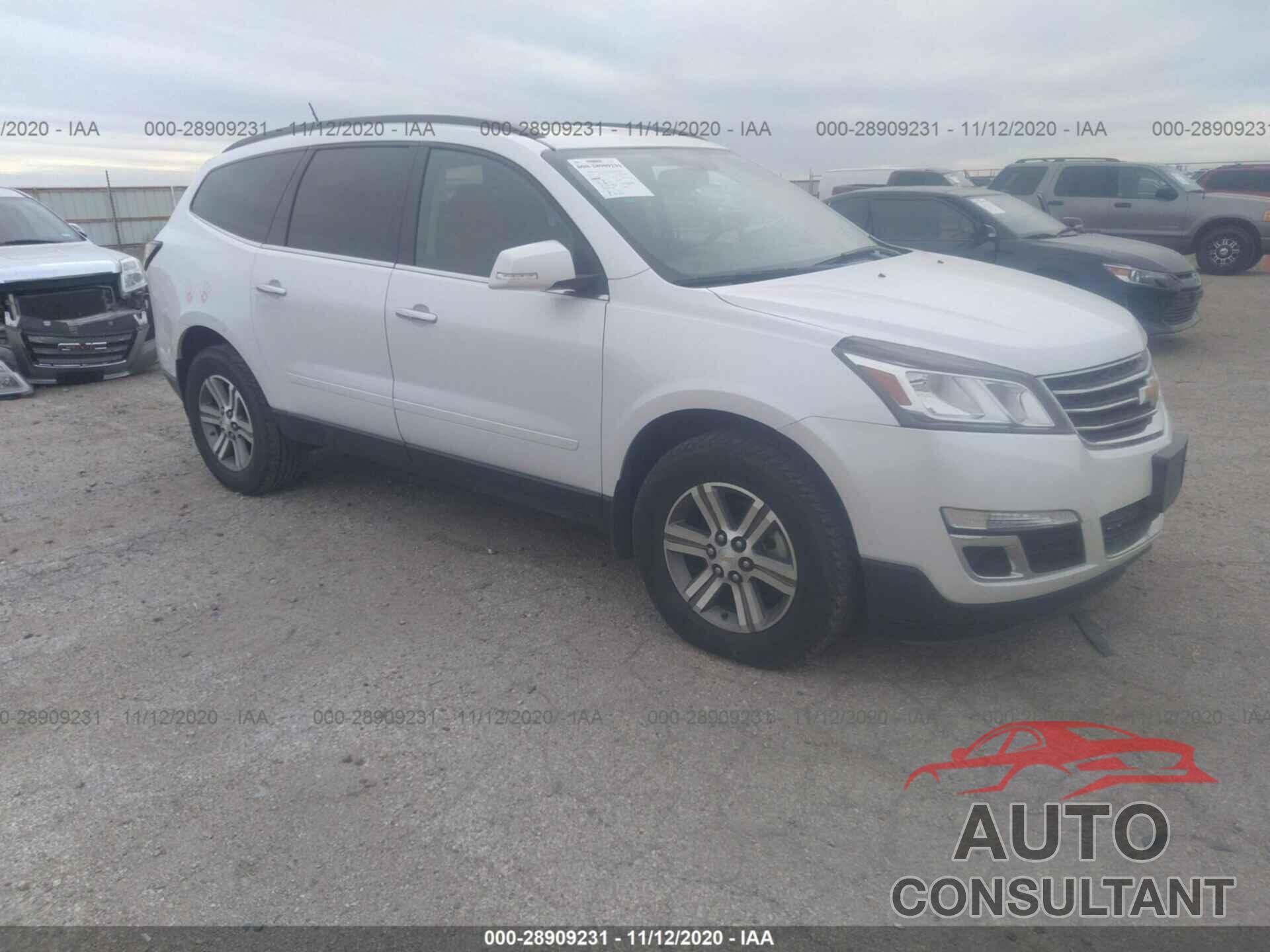 CHEVROLET TRAVERSE 2016 - 1GNKRHKD1GJ332053
