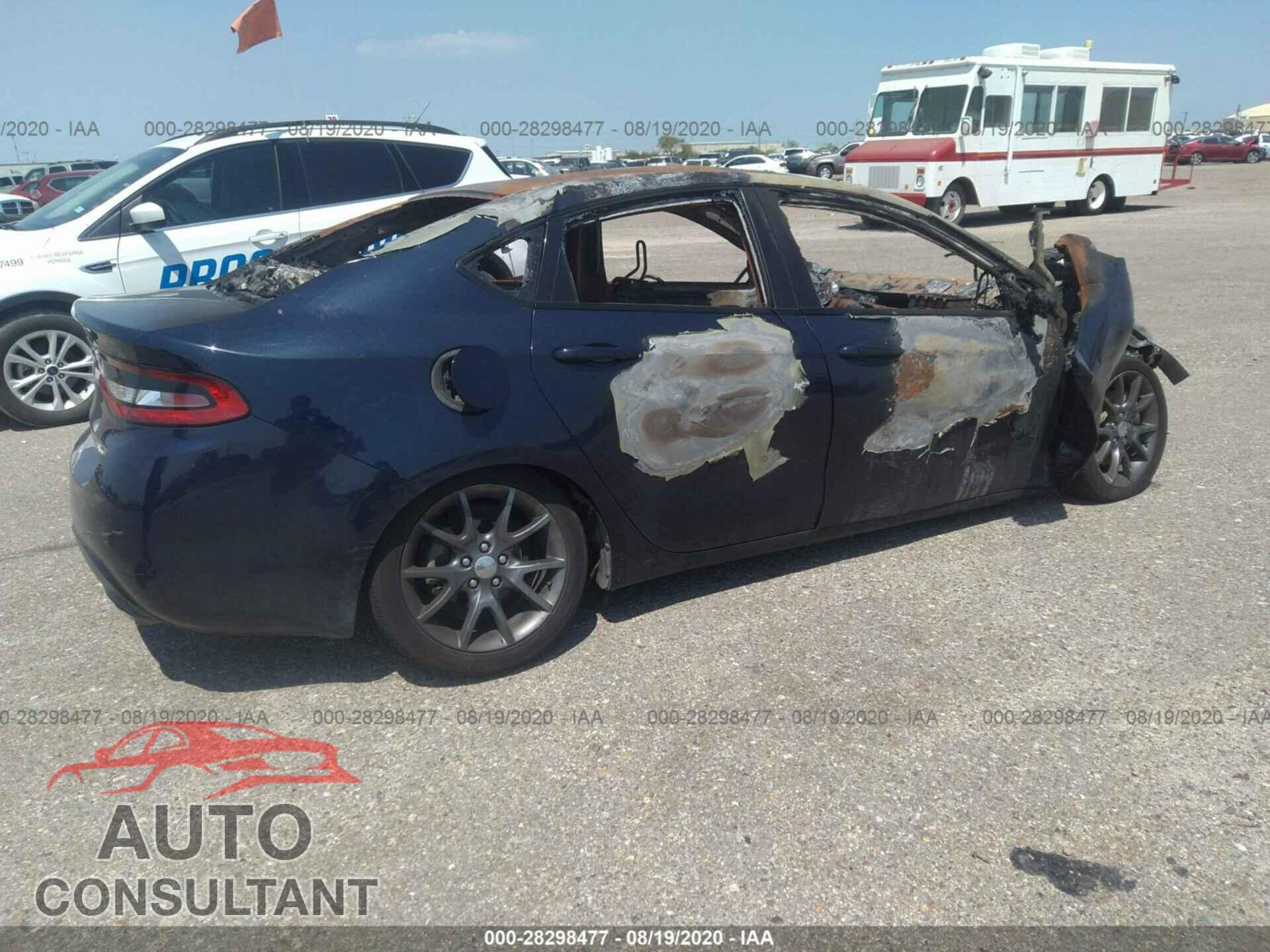 DODGE DART 2016 - 1C3CDFBB2GD539598