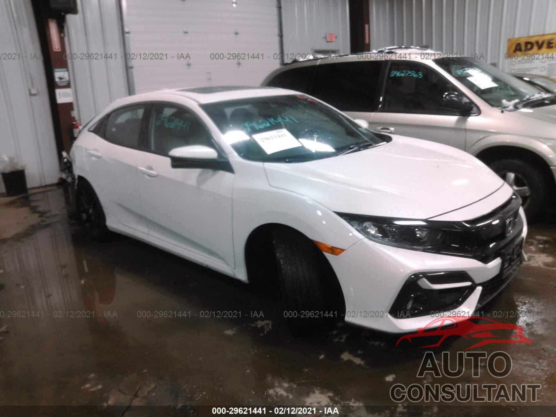HONDA CIVIC HATCHBACK 2020 - SHHFK7H89LU403504