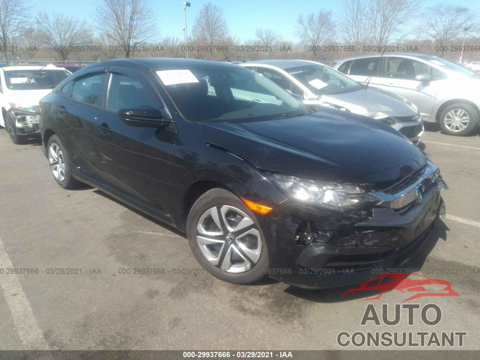 HONDA CIVIC SEDAN 2018 - 19XFC2F52JE208759