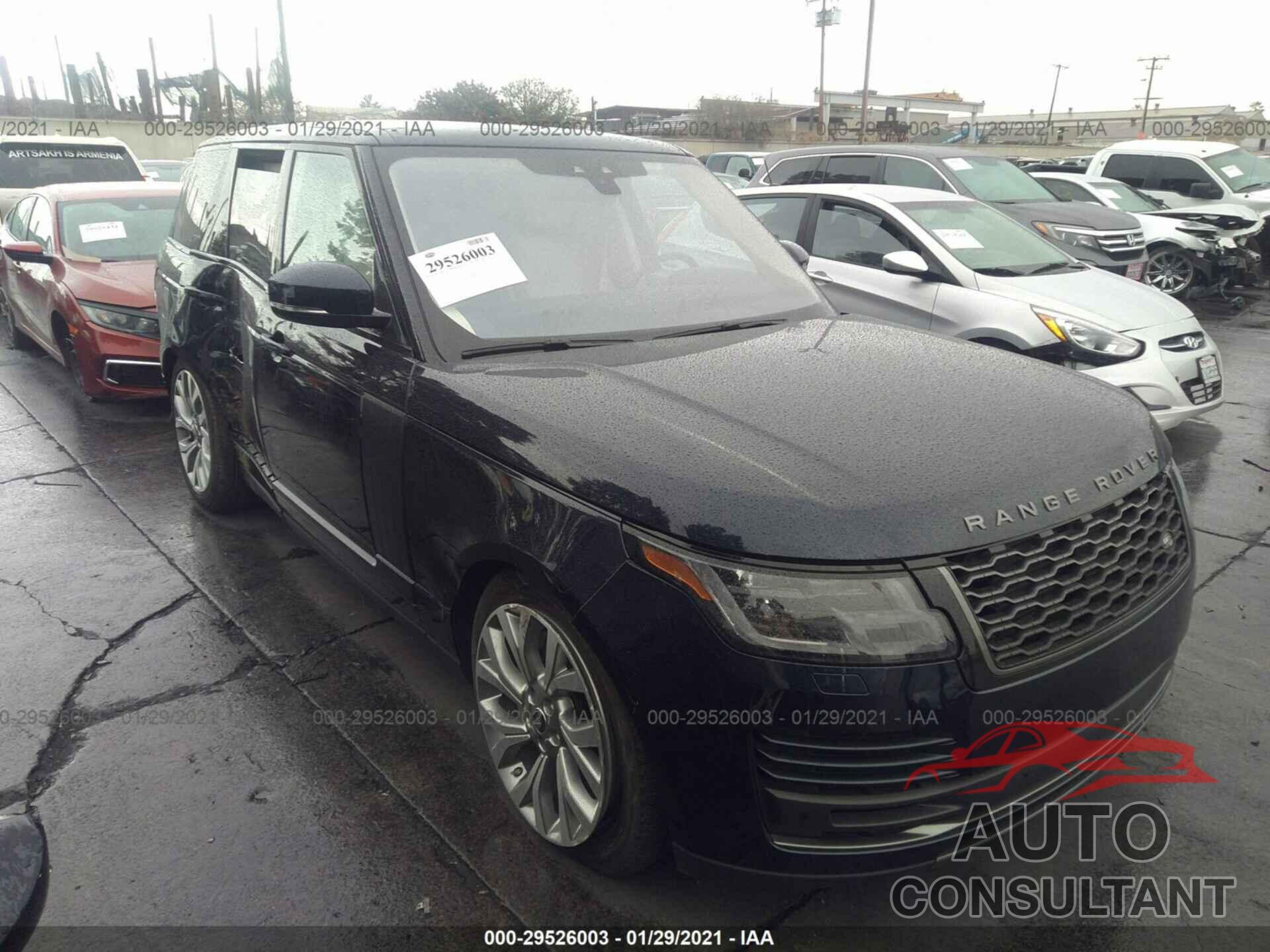 LAND ROVER RANGE ROVER 2020 - SALGR2SU3LA404322