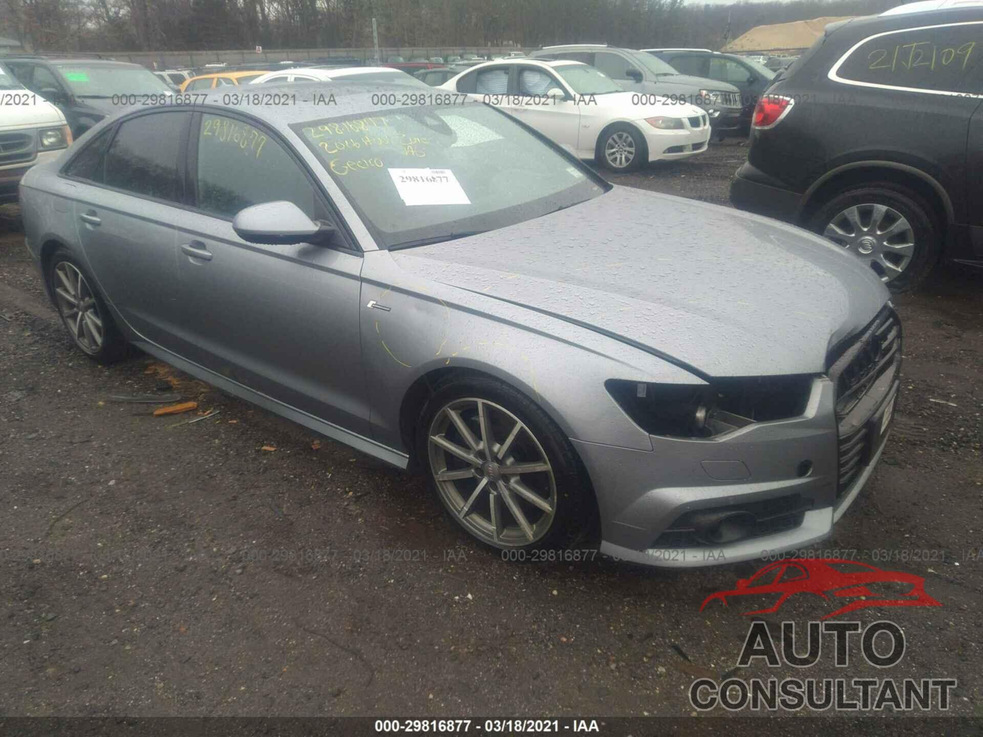 AUDI A6 2016 - WAUFGAFC0GN017145