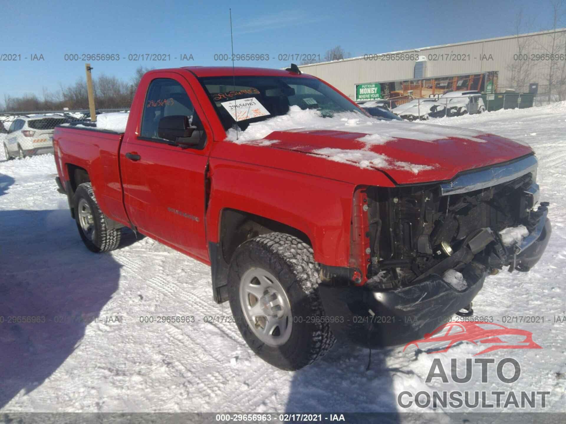 CHEVROLET SILVERADO 1500 2016 - 1GCNKNEH0GZ198192