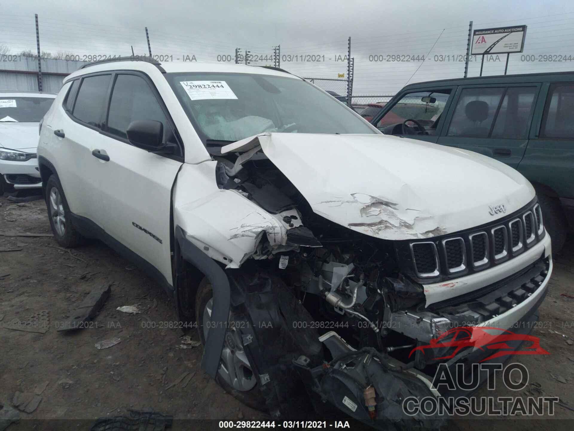 JEEP COMPASS 2018 - 3C4NJCAB9JT286195