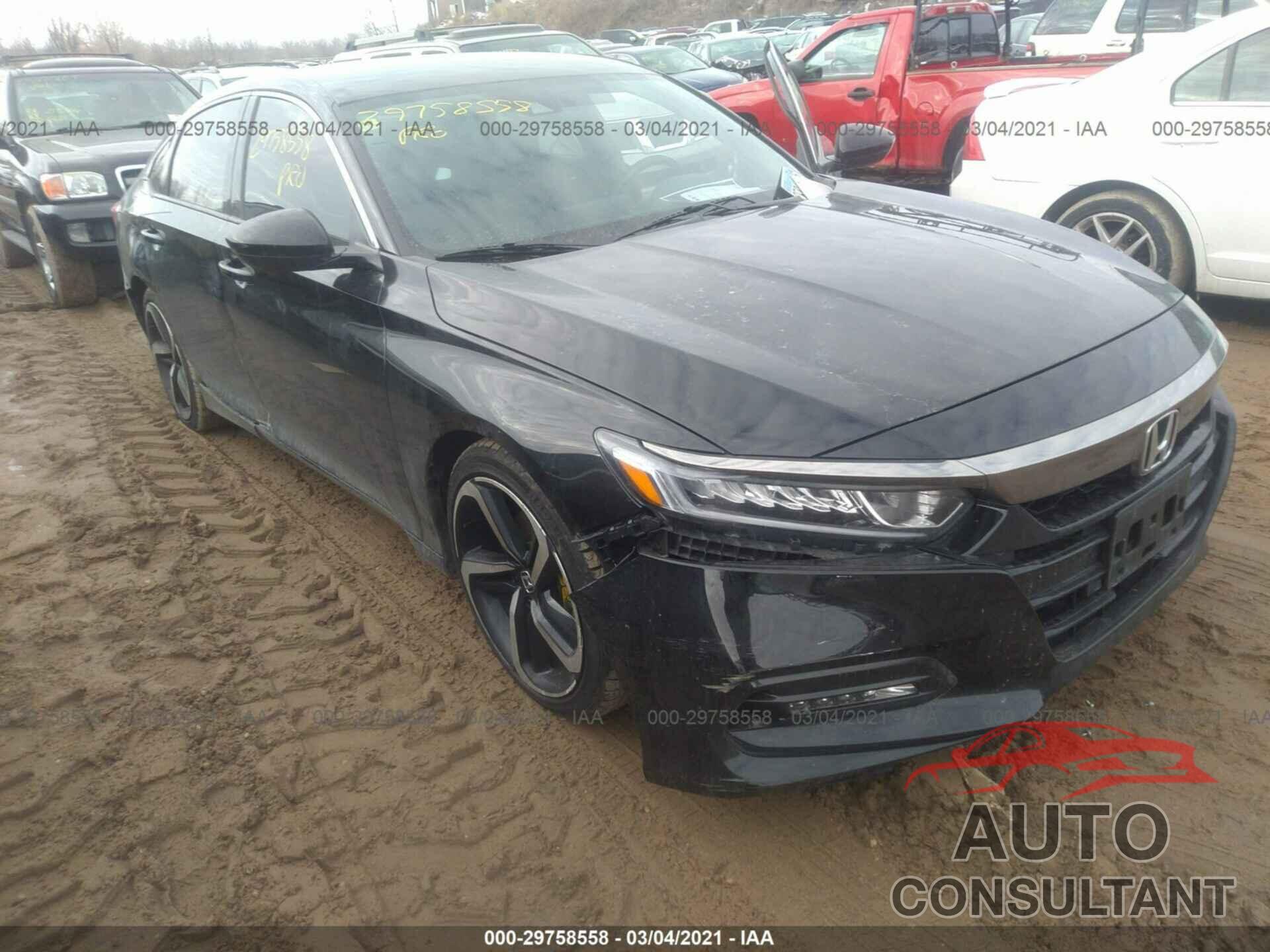HONDA ACCORD SEDAN 2018 - 1HGCV1F37JA154739