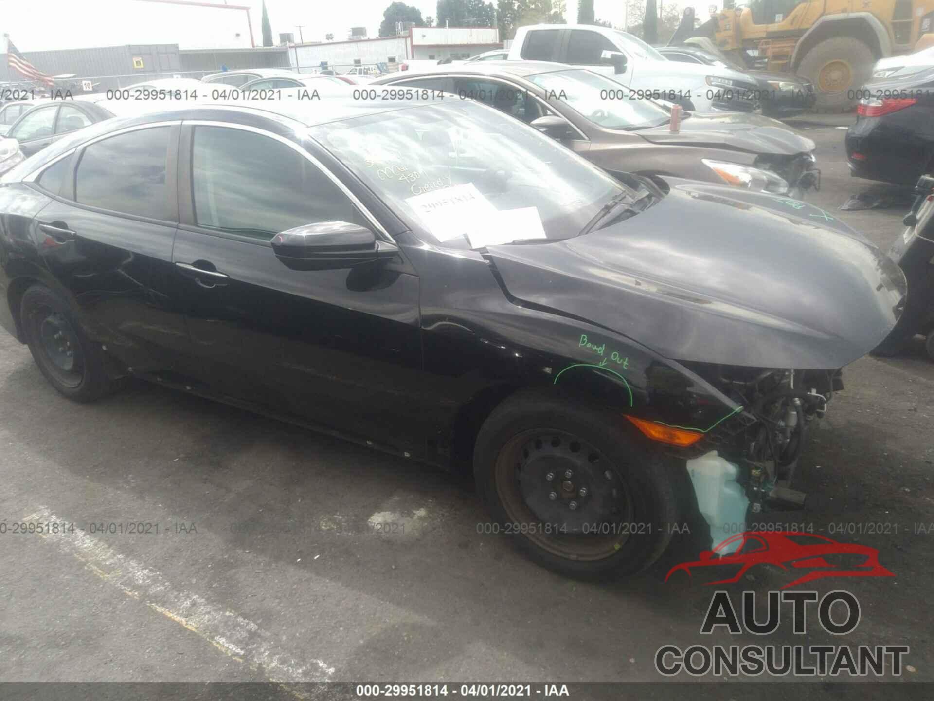 HONDA CIVIC SEDAN 2018 - 2HGFC2F57JH545174