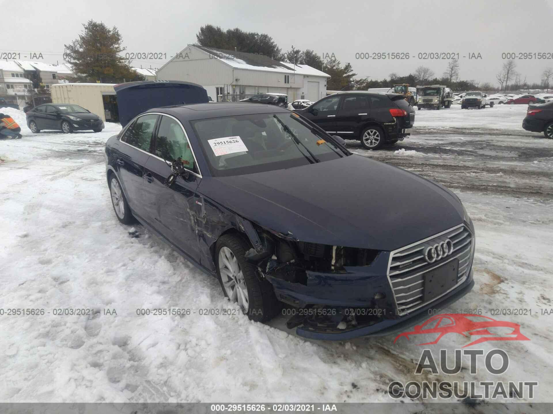 AUDI A4 2019 - WAUENAF40KA026048