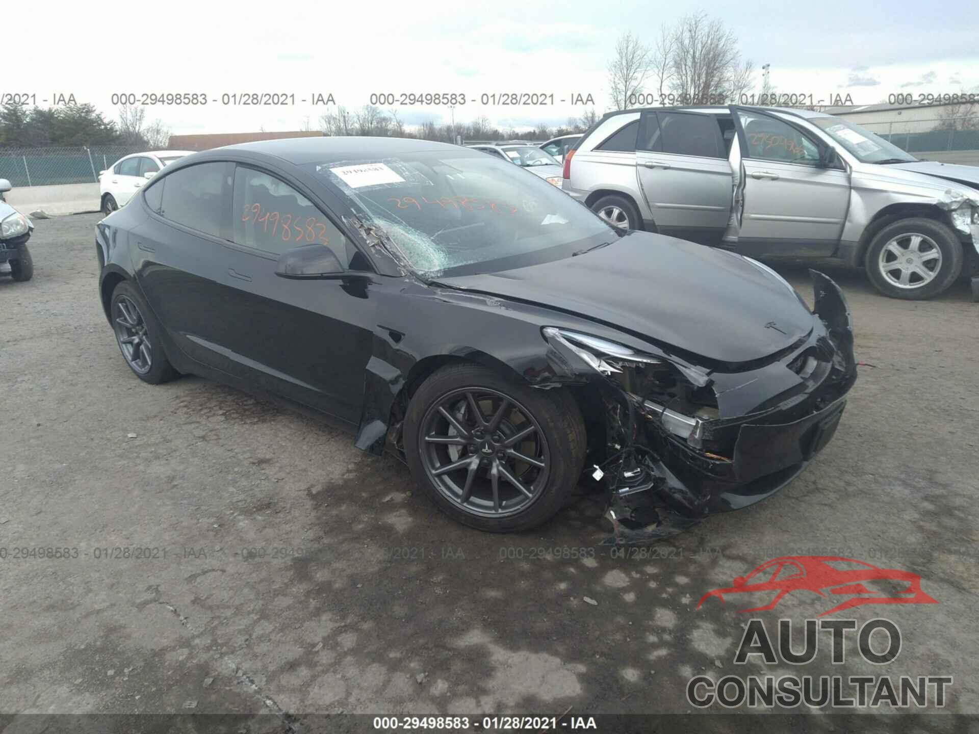 TESLA MODEL 3 2020 - 5YJ3E1EA6LF590250