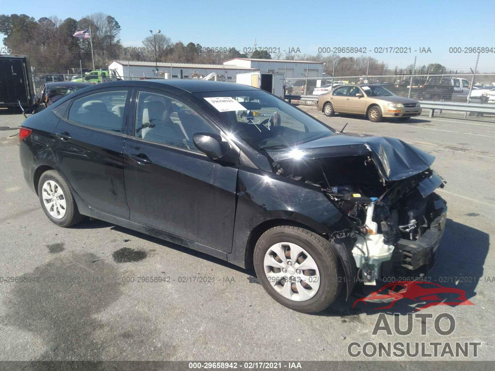 HYUNDAI ACCENT 2016 - KMHCT4AE7GU051886