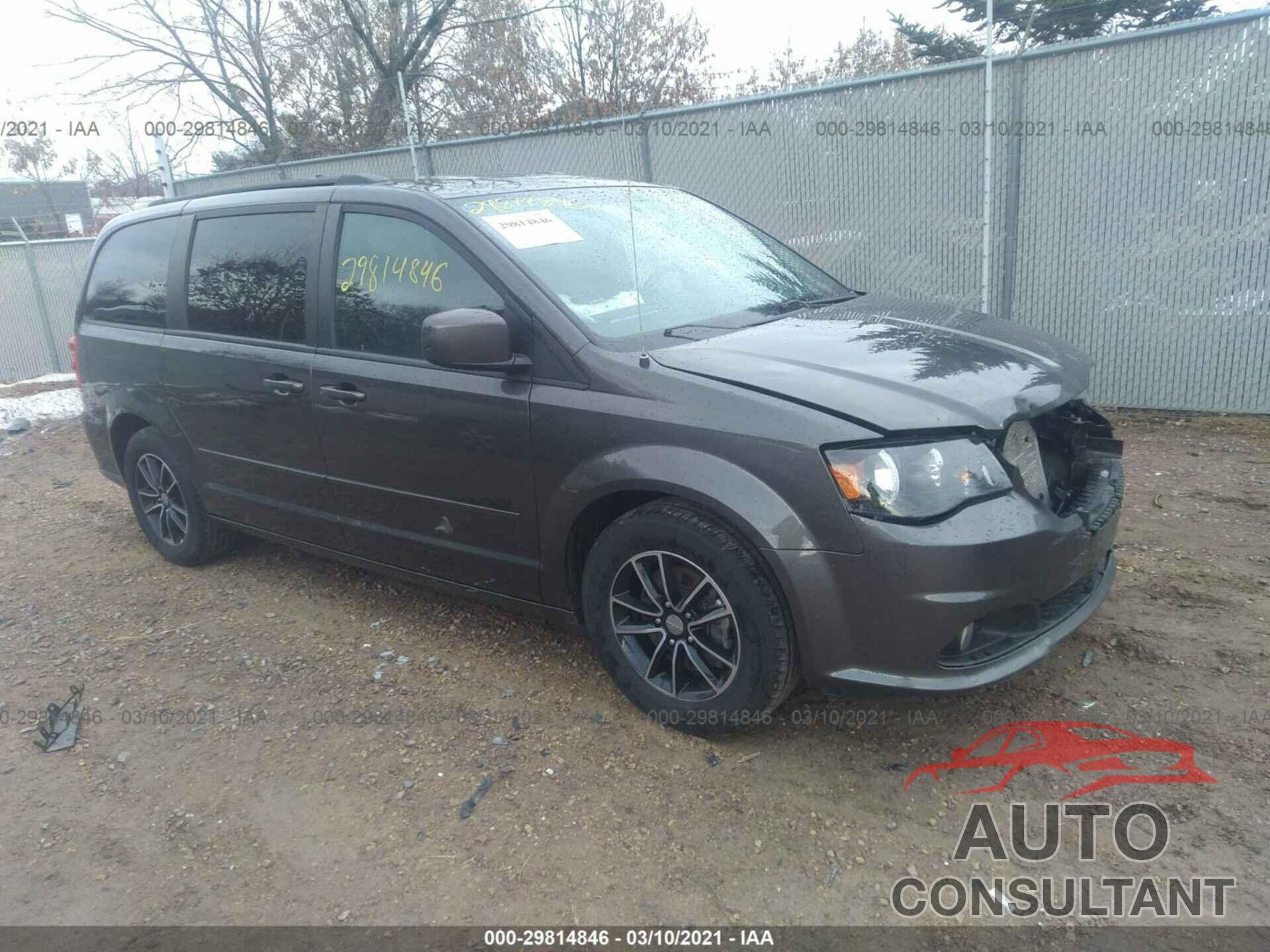 DODGE GRAND CARAVAN 2017 - 2C4RDGEG8HR807121