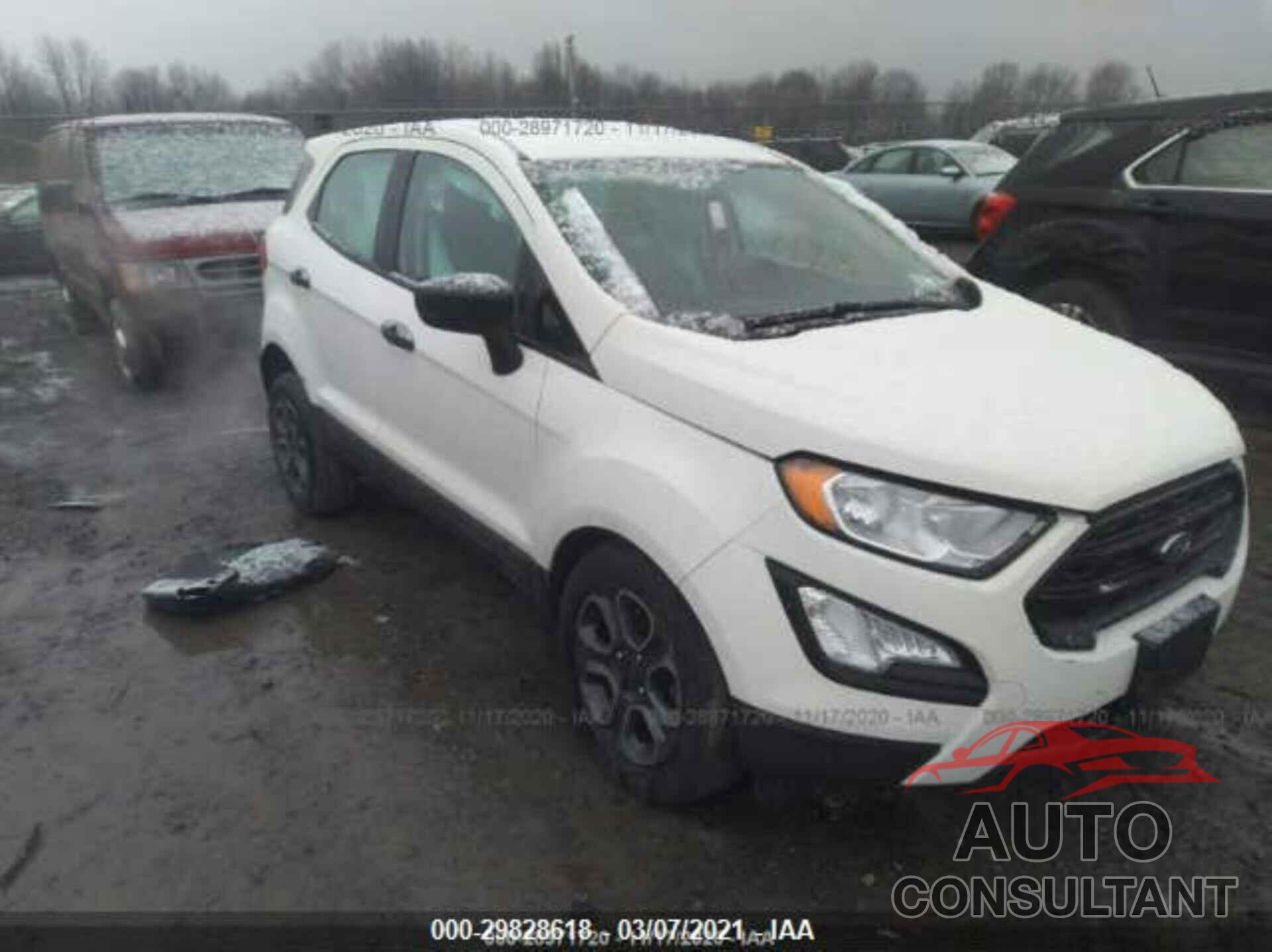 FORD ECOSPORT 2018 - MAJ6P1SL8JC168509