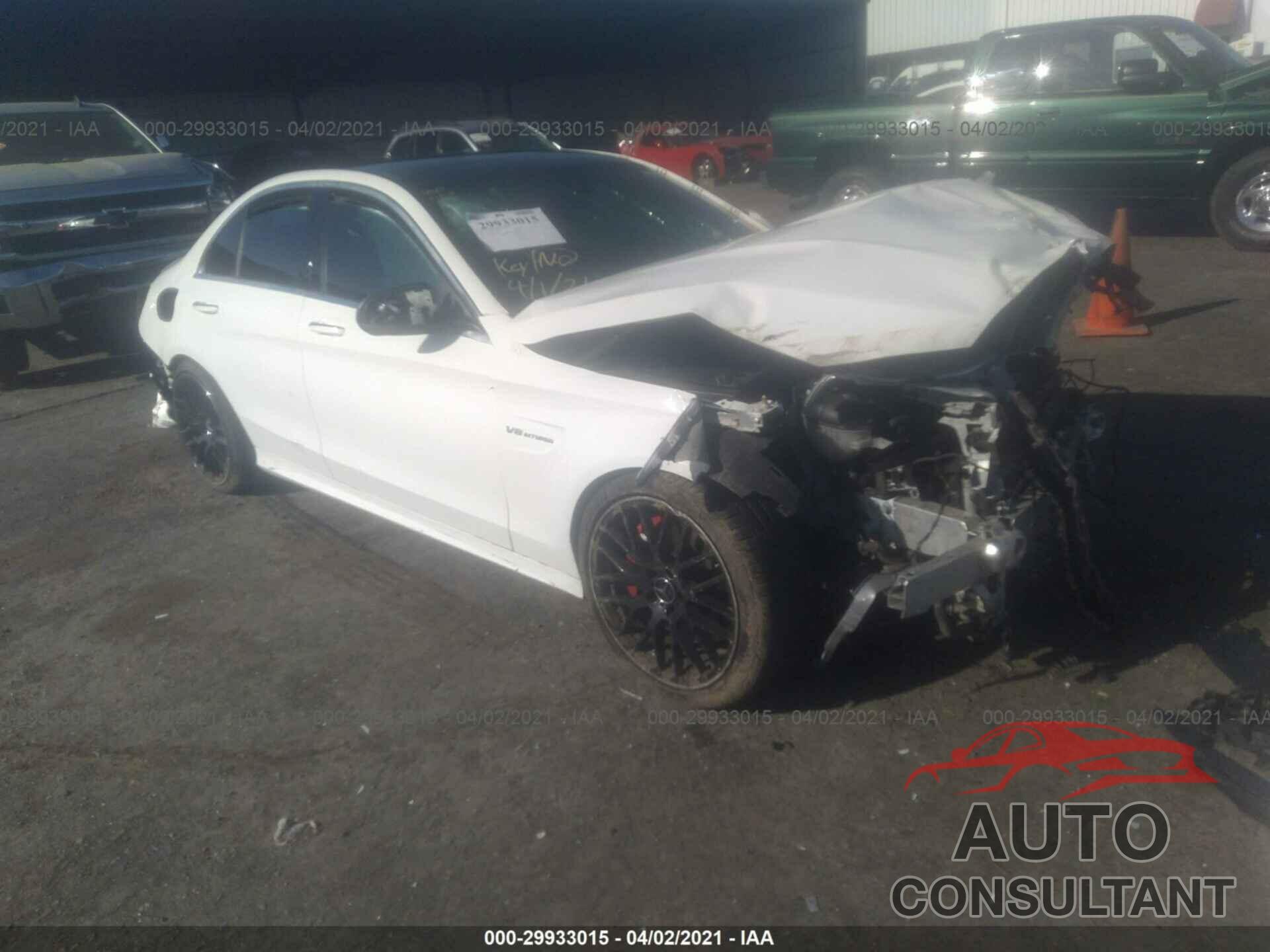 MERCEDES-BENZ C-CLASS 2020 - 55SWF8GB7LU332486