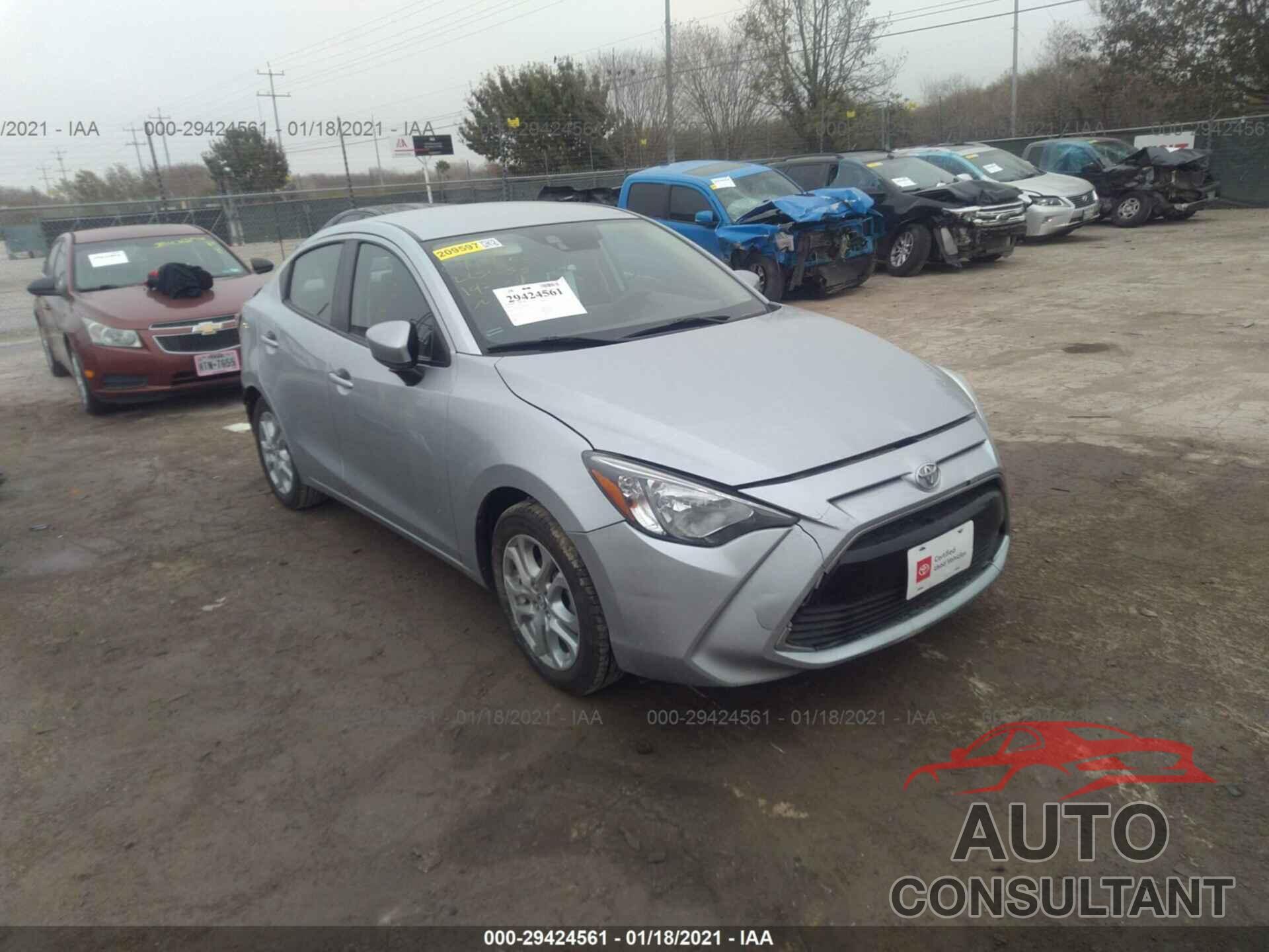 TOYOTA YARIS IA 2017 - 3MYDLBYV9HY193305