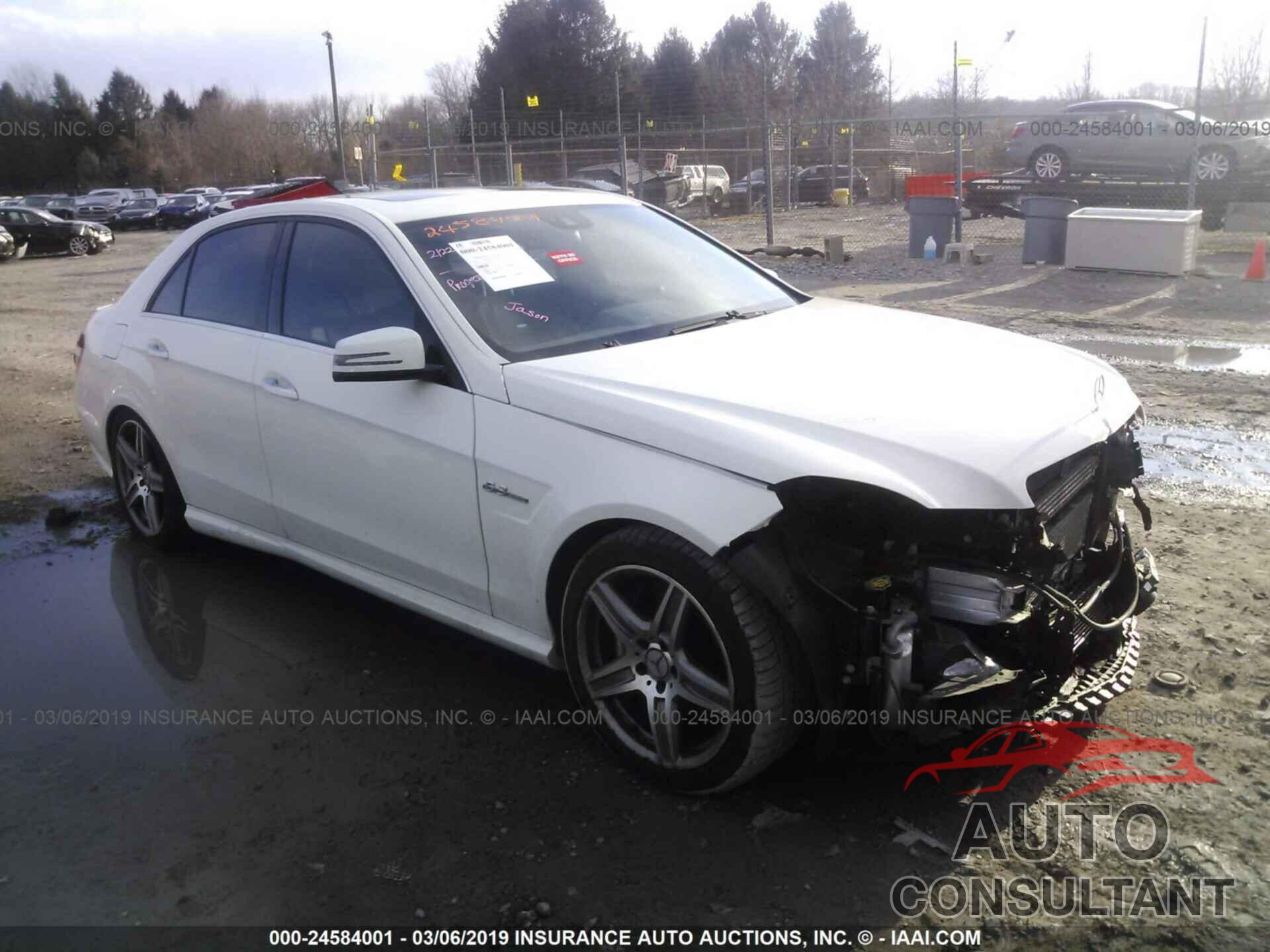 MERCEDES-BENZ E 2010 - WDDHF7HB4AA154809