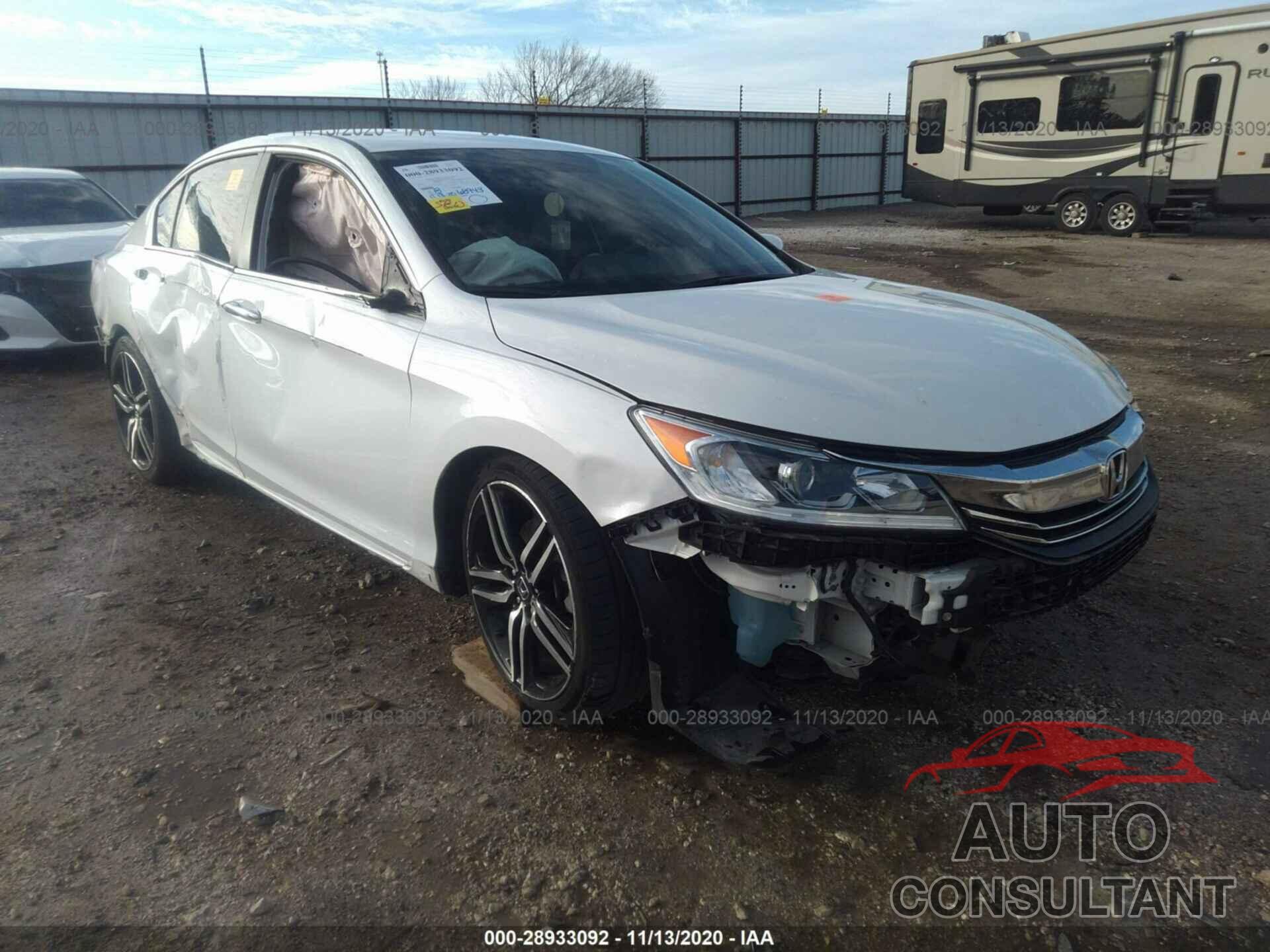 HONDA ACCORD SEDAN 2016 - 1HGCR2F53GA093801