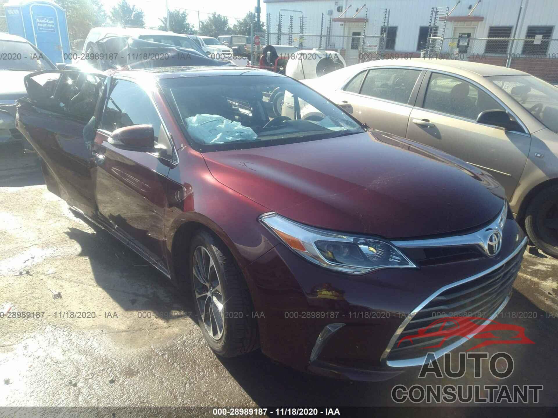 TOYOTA AVALON 2016 - 4T1BK1EBXGU240559