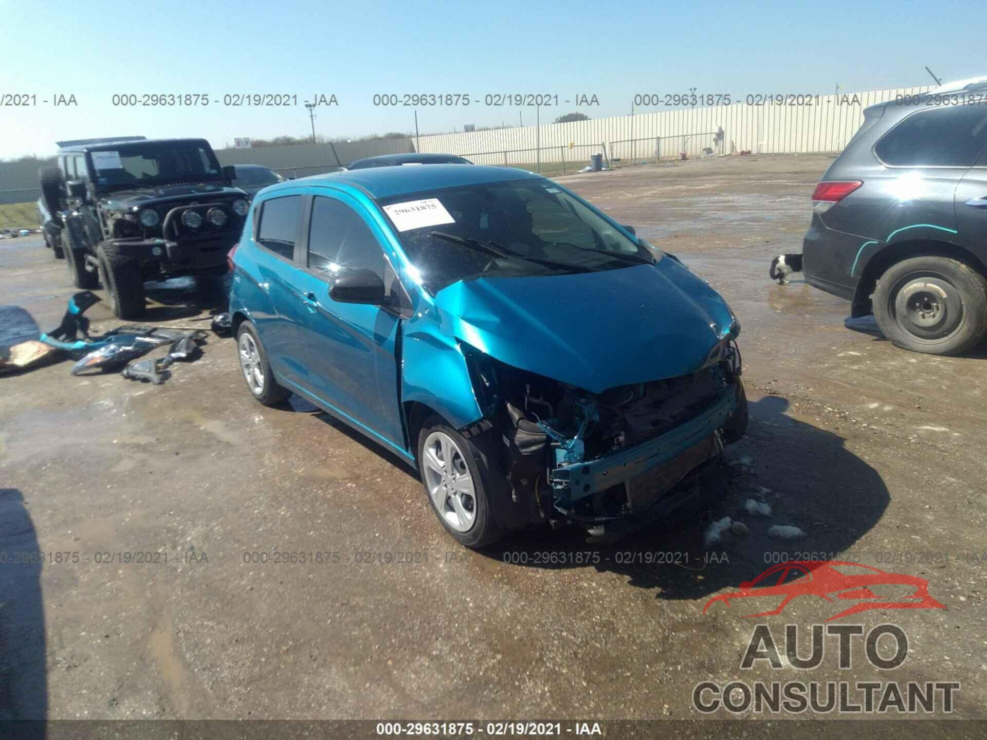 CHEVROLET SPARK 2019 - KL8CB6SA0KC704452