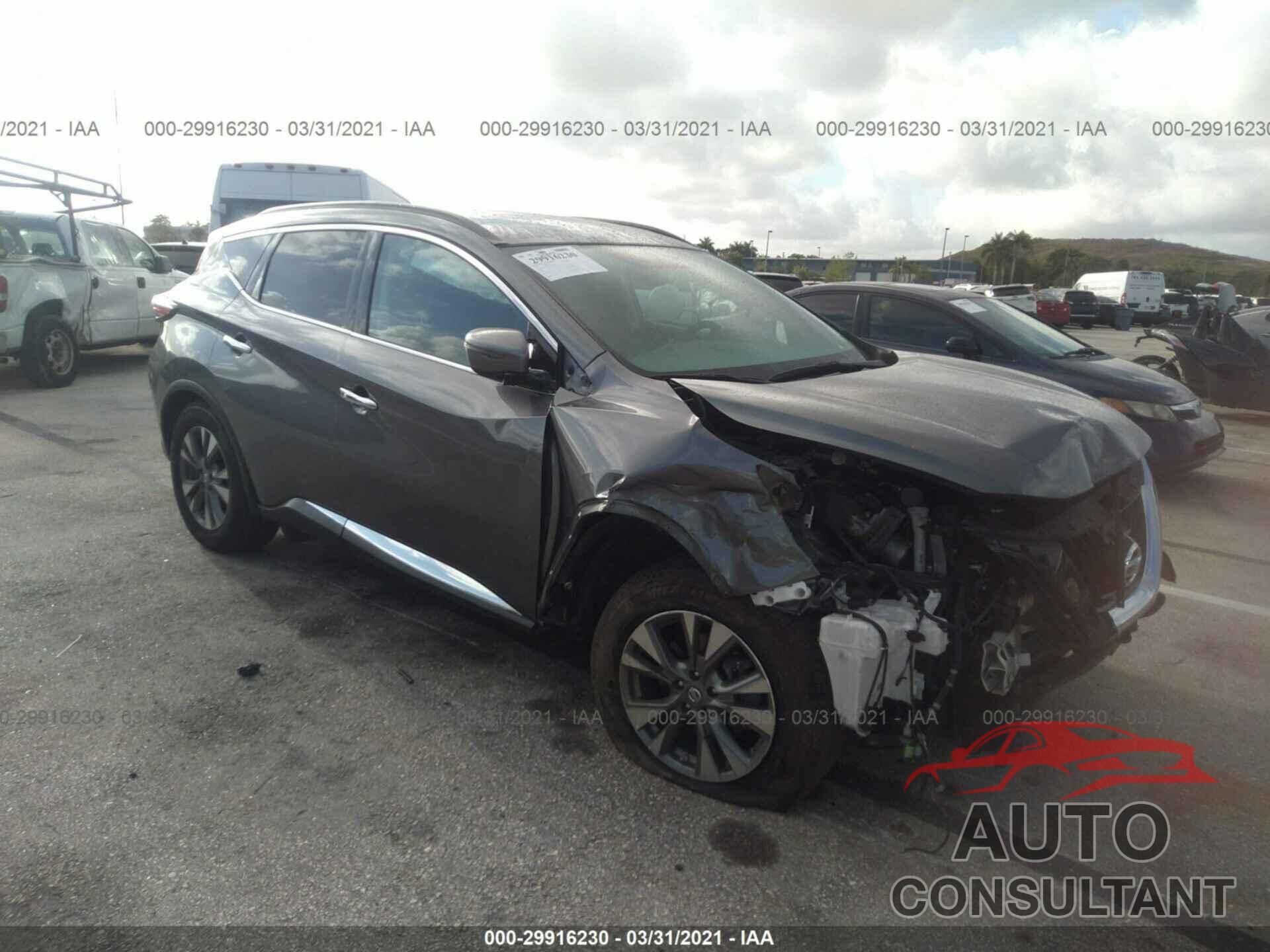 NISSAN MURANO 2018 - 5N1AZ2MH1JN158529