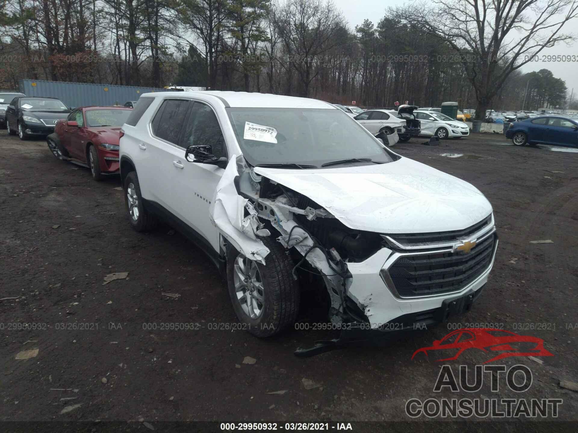 CHEVROLET TRAVERSE 2020 - 1GNERFKW1LJ162516