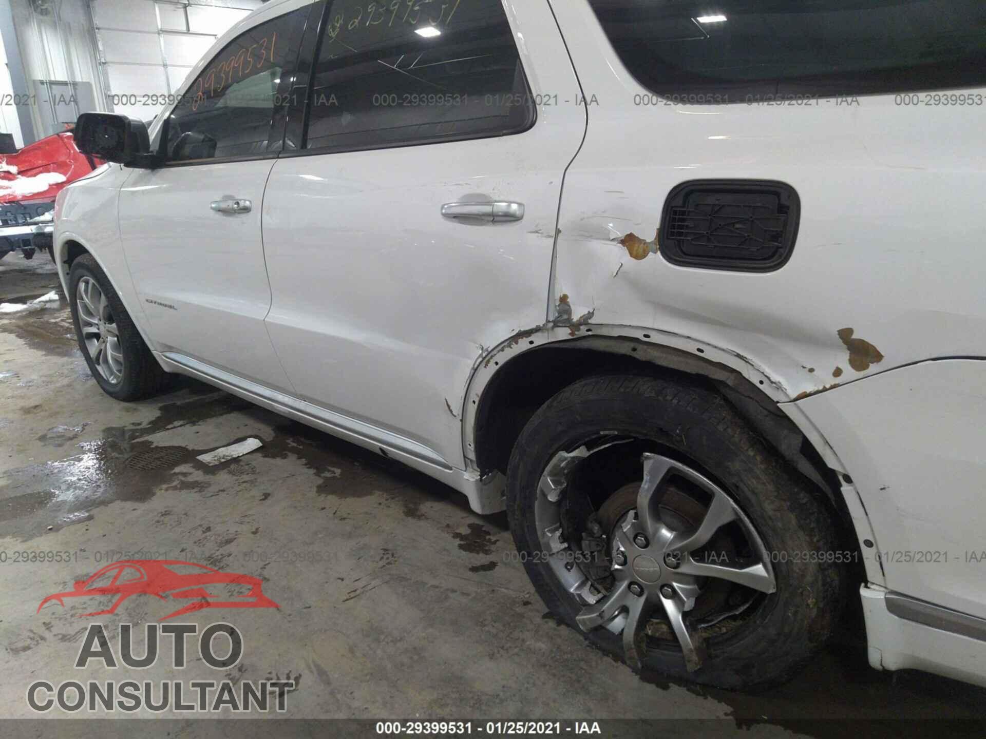 DODGE DURANGO 2017 - 1C4SDJET6HC675268