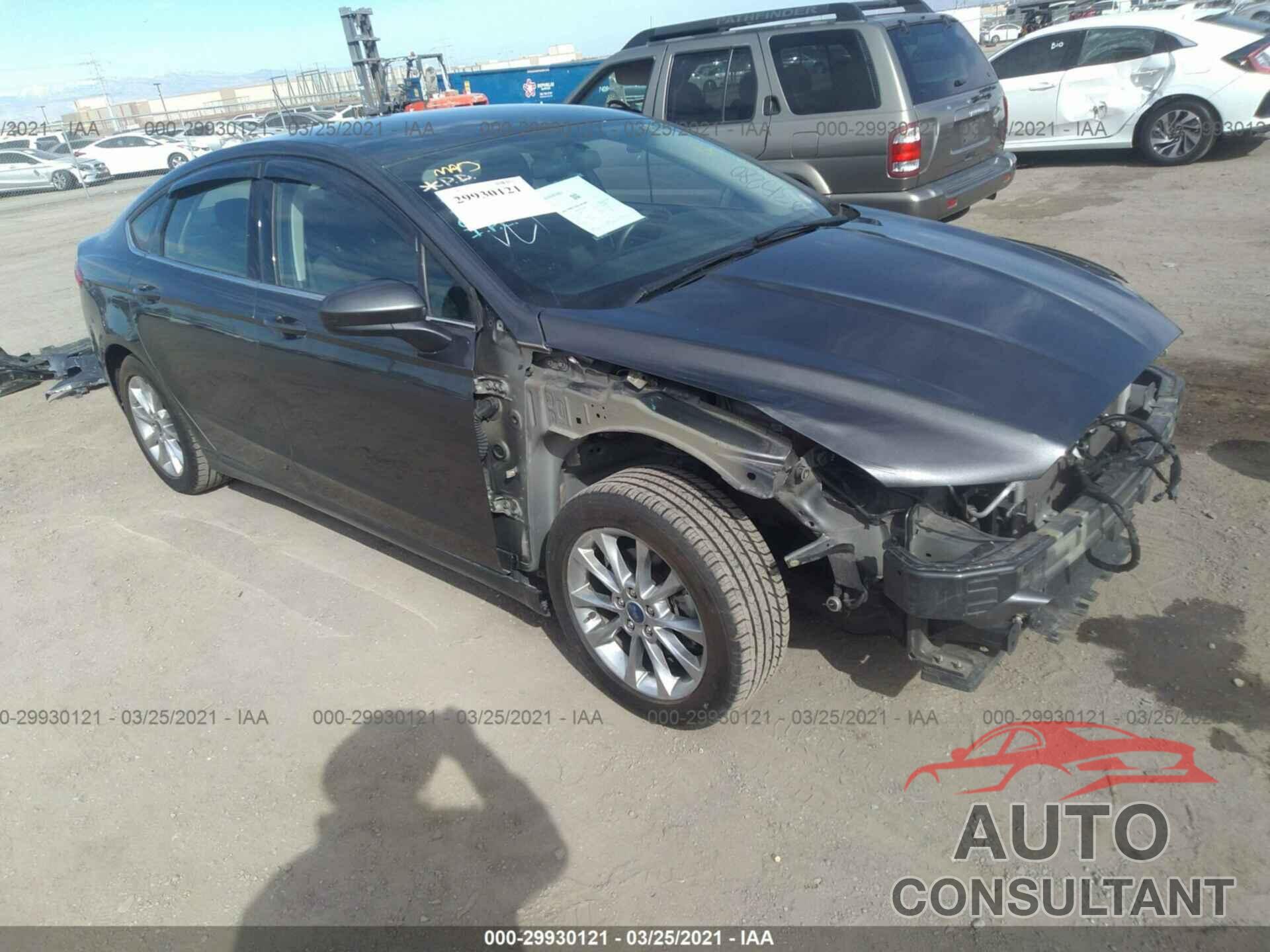 FORD FUSION 2017 - 3FA6P0HDXHR159882