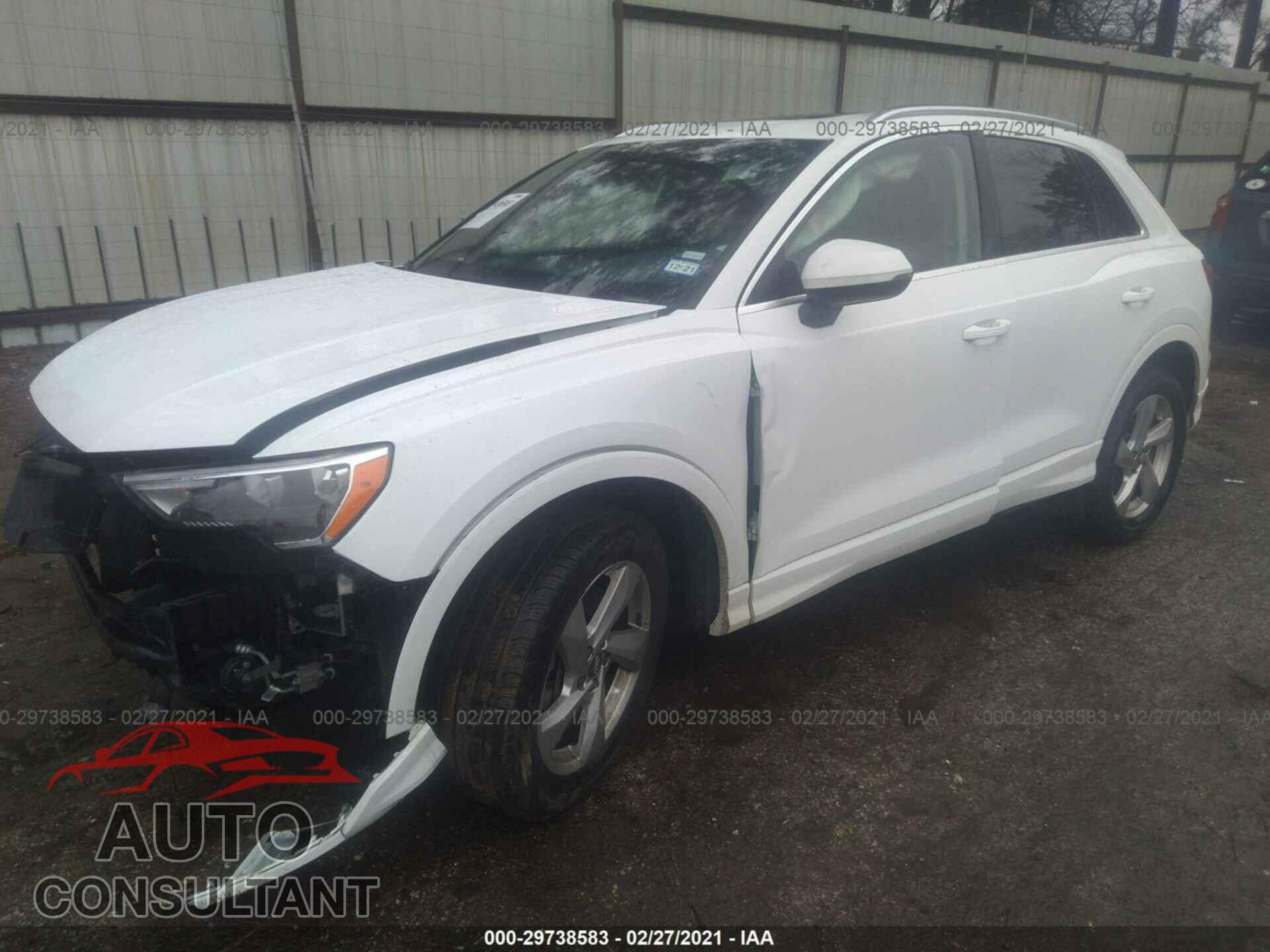 AUDI Q3 2020 - WA1AECF38L1053403