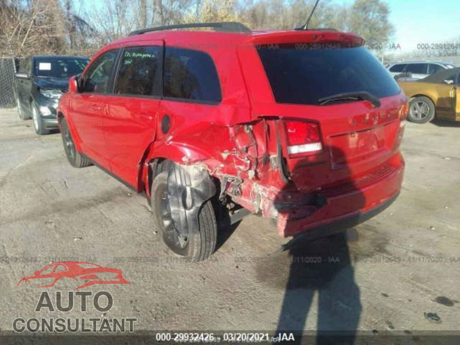 DODGE JOURNEY 2017 - 3C4PDCBB4HT565935