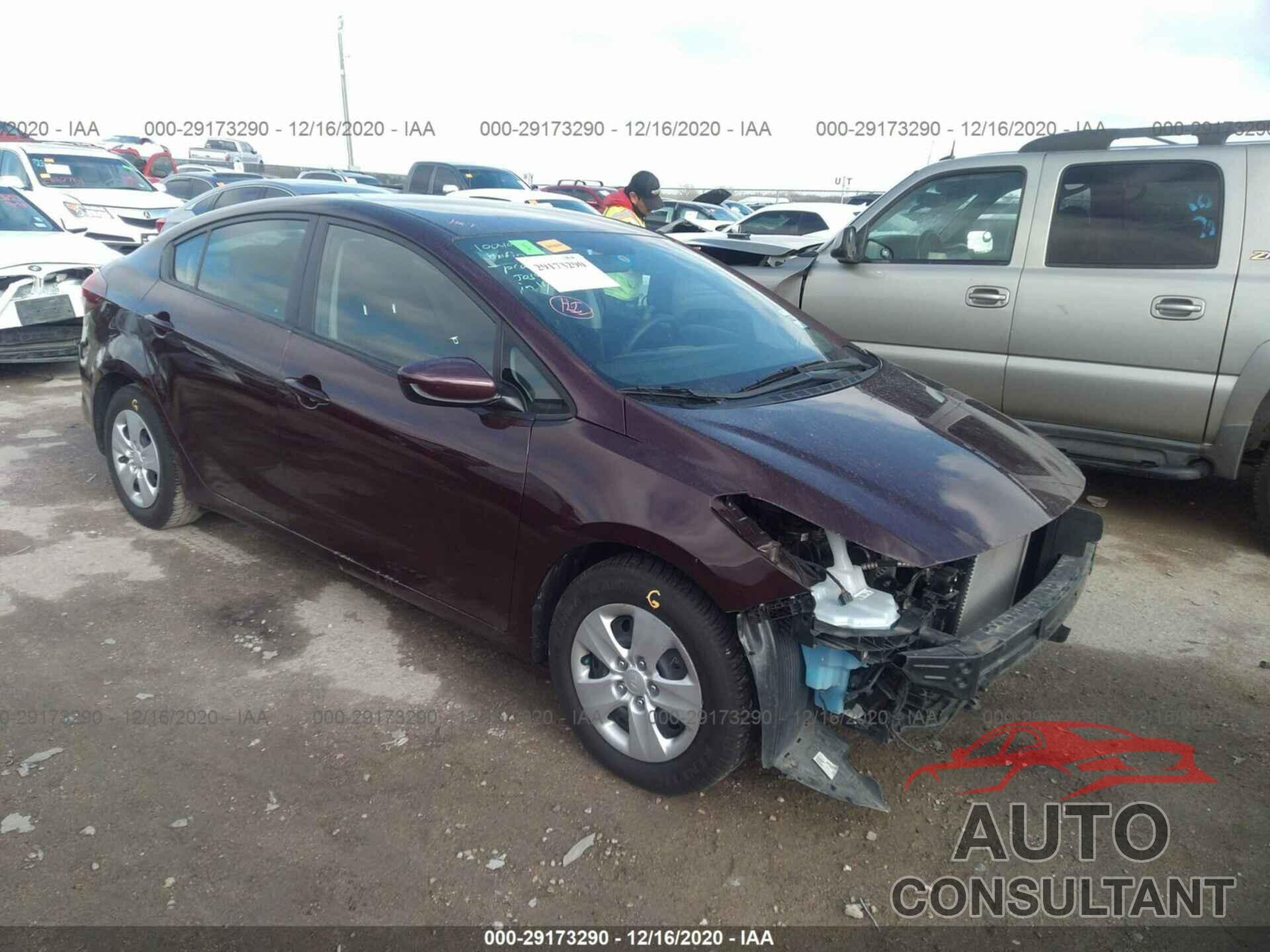 KIA FORTE 2017 - 3KPFK4A72HE113829